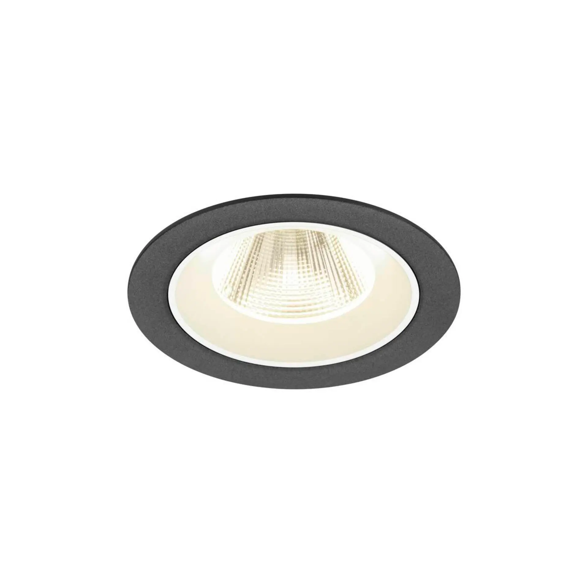 LA 1009632 NUMINOS® M Stropní vestavné svítidlo, 4000 K, 20°, IP20, kulaté, černé / bílé - BIG WHITE (SLV)