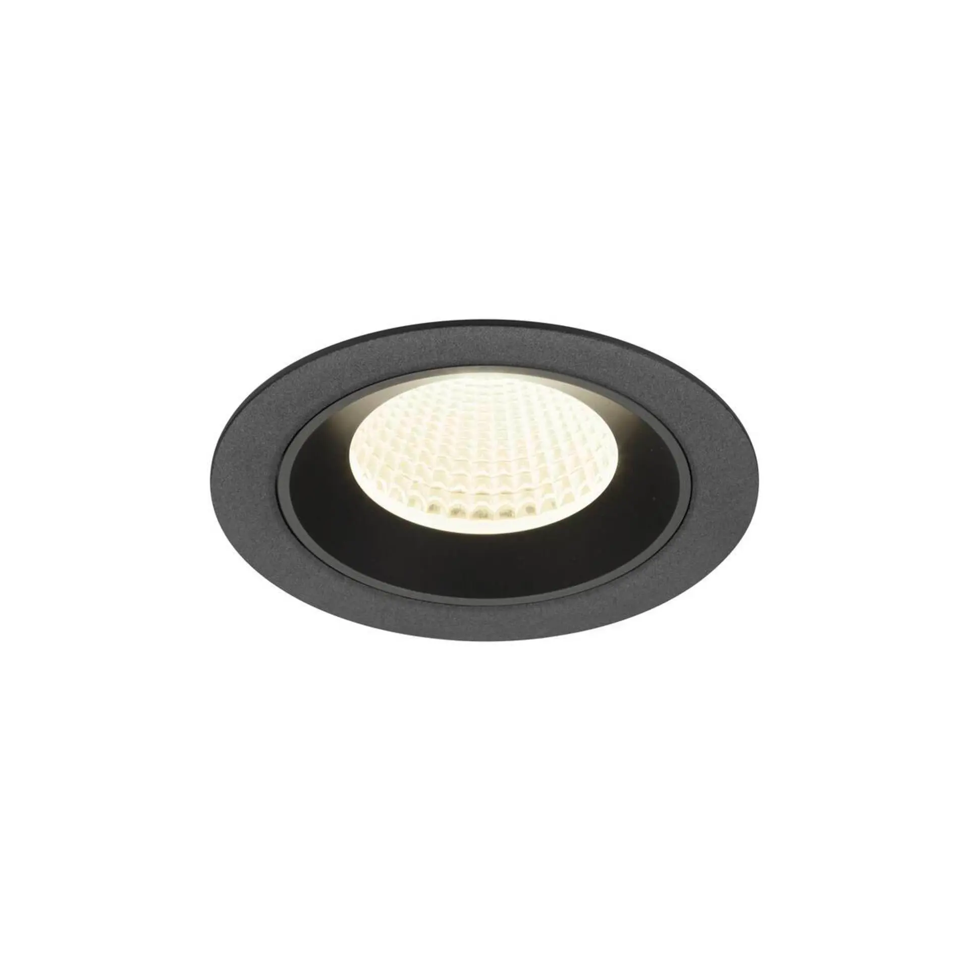 LA 1009634 NUMINOS® M Stropní vestavné svítidlo, 4000 K, 40°, IP20, kulaté, černé - BIG WHITE (SLV)