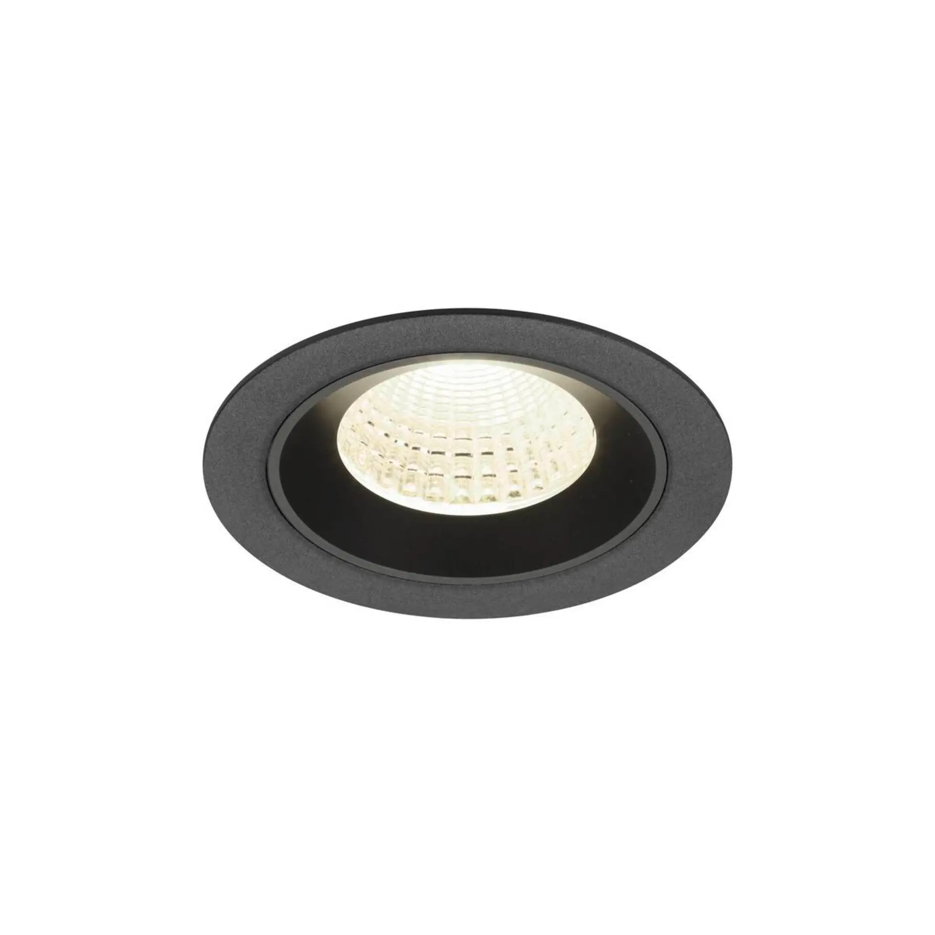 LA 1009637 NUMINOS® M Stropní vestavné svítidlo, 4000 K, 55°, IP20, kulaté, černé - BIG WHITE (SLV)