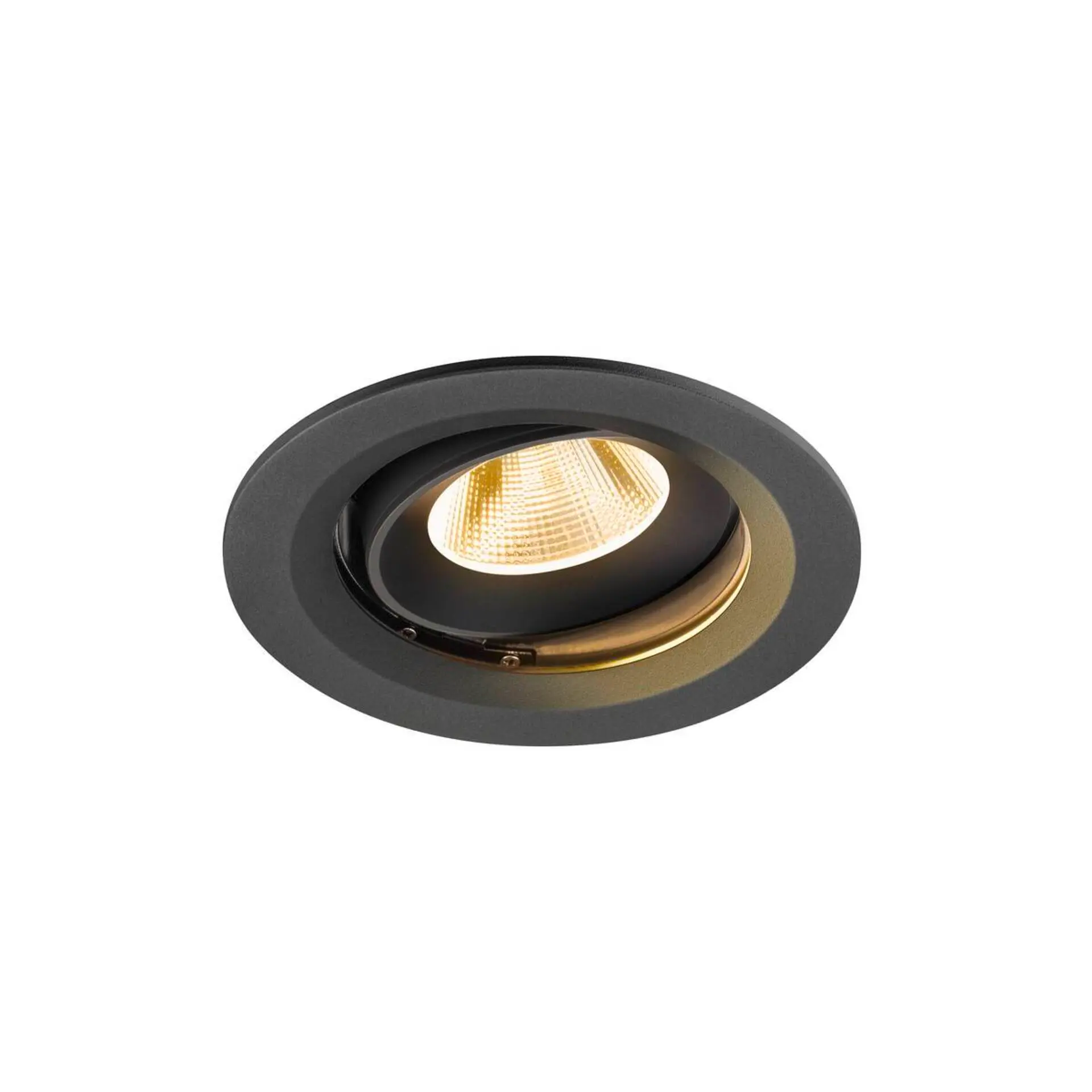LA 1009667 NUMINOS® MOVE M Stropní vestavné svítidlo, 3000 K, 20°, IP20, kulaté, černé - BIG WHITE (SLV)