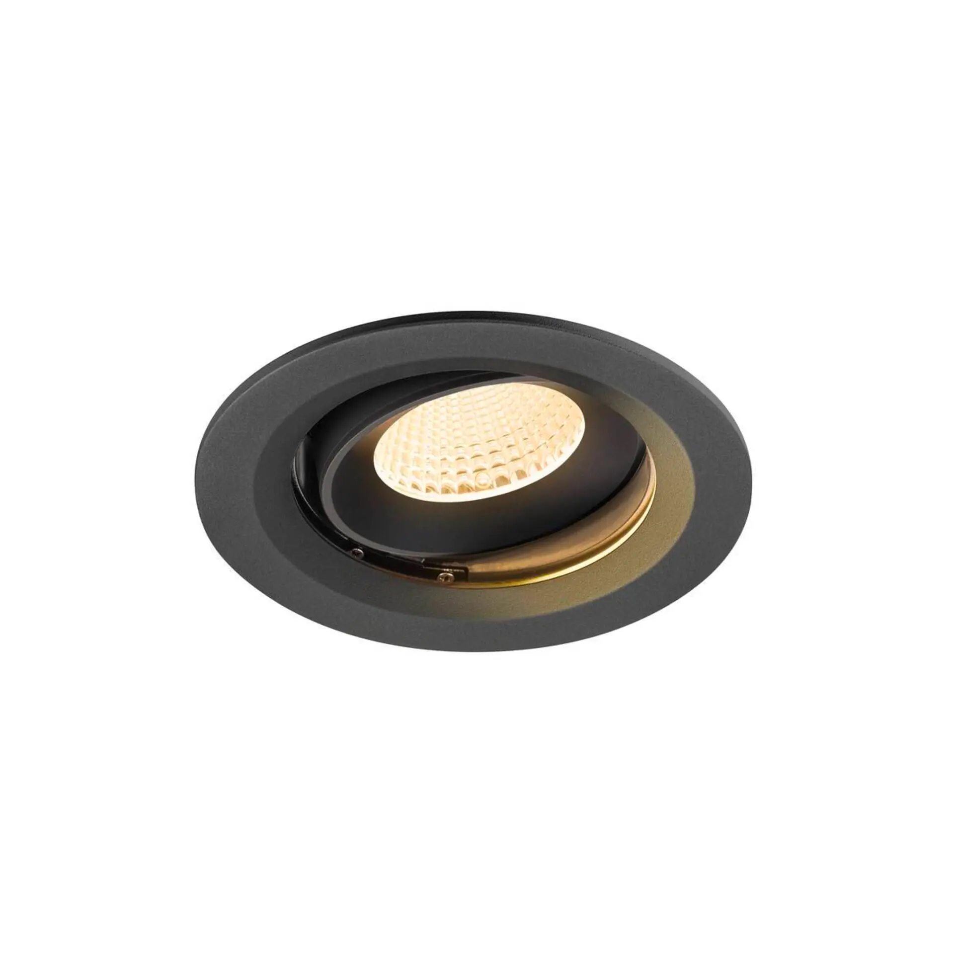 LA 1009670 NUMINOS® MOVE M Stropní vestavné svítidlo, 3000 K, 40°, IP20, kulaté, černé - BIG WHITE (SLV)