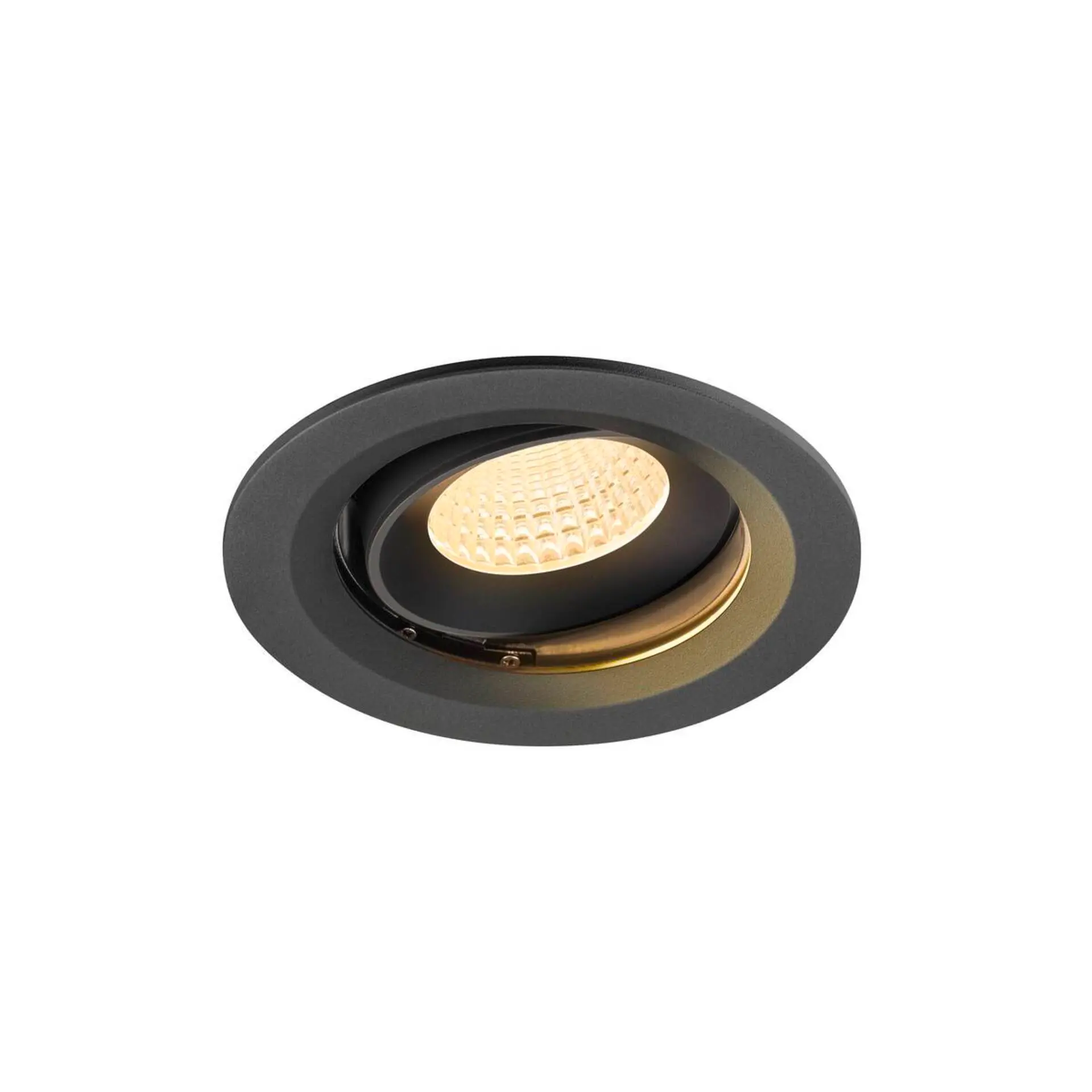 LA 1009673 NUMINOS® MOVE M Stropní vestavné svítidlo, 3000 K, 55°, IP20, kulaté, černé - BIG WHITE (SLV)
