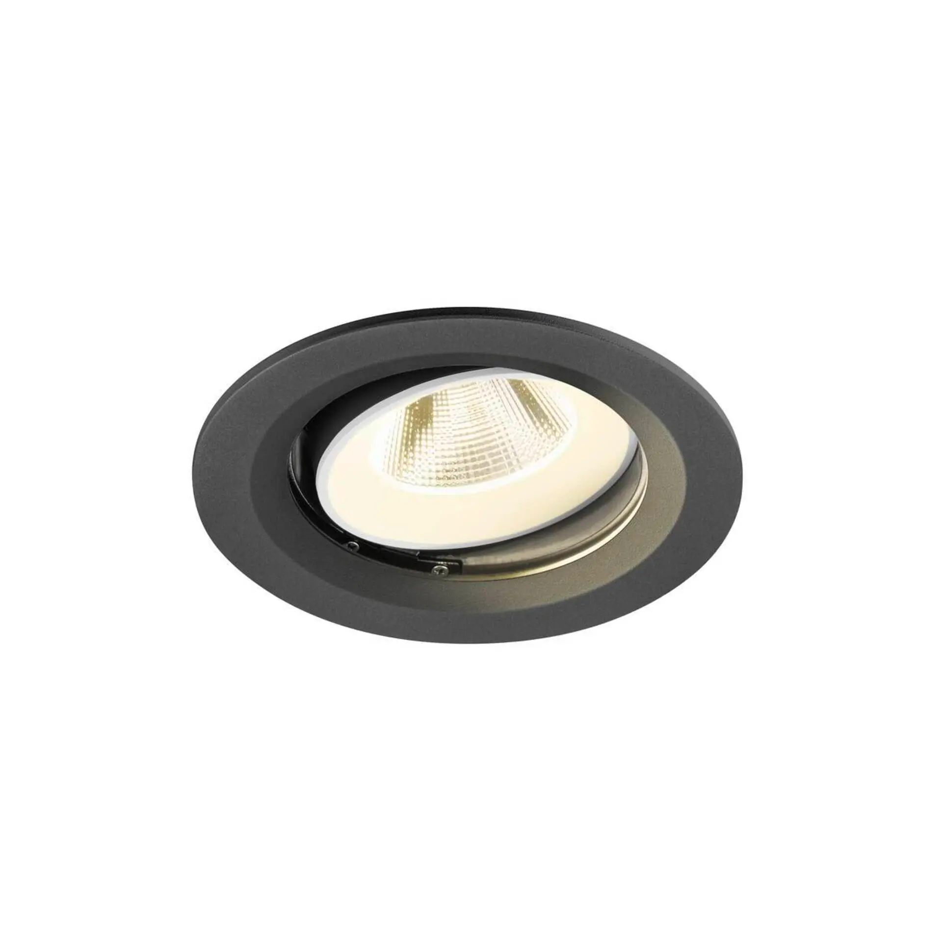LA 1009686 NUMINOS® MOVE M Stropní vestavné svítidlo, 4000 K, 20°, IP20, kulaté, černé / bílé - BIG WHITE (SLV)