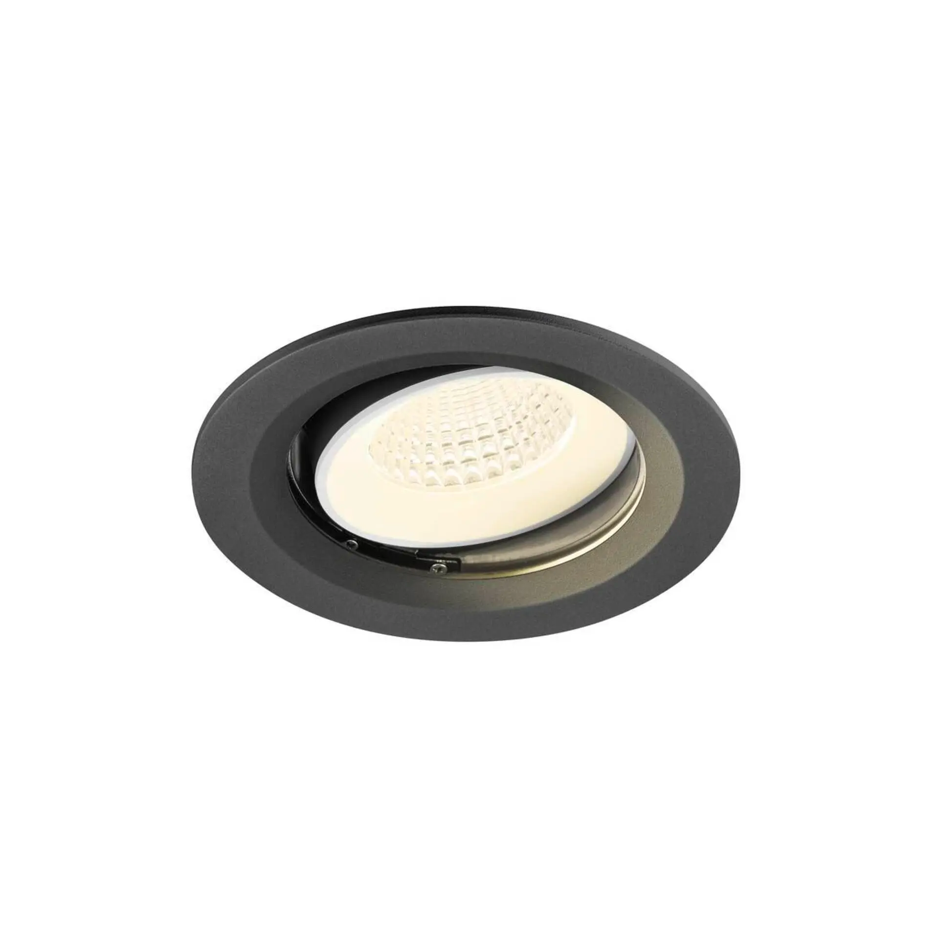 LA 1009692 NUMINOS® MOVE M Stropní vestavné svítidlo, 4000 K, 55°, IP20, kulaté, černé / bílé - BIG WHITE (SLV)