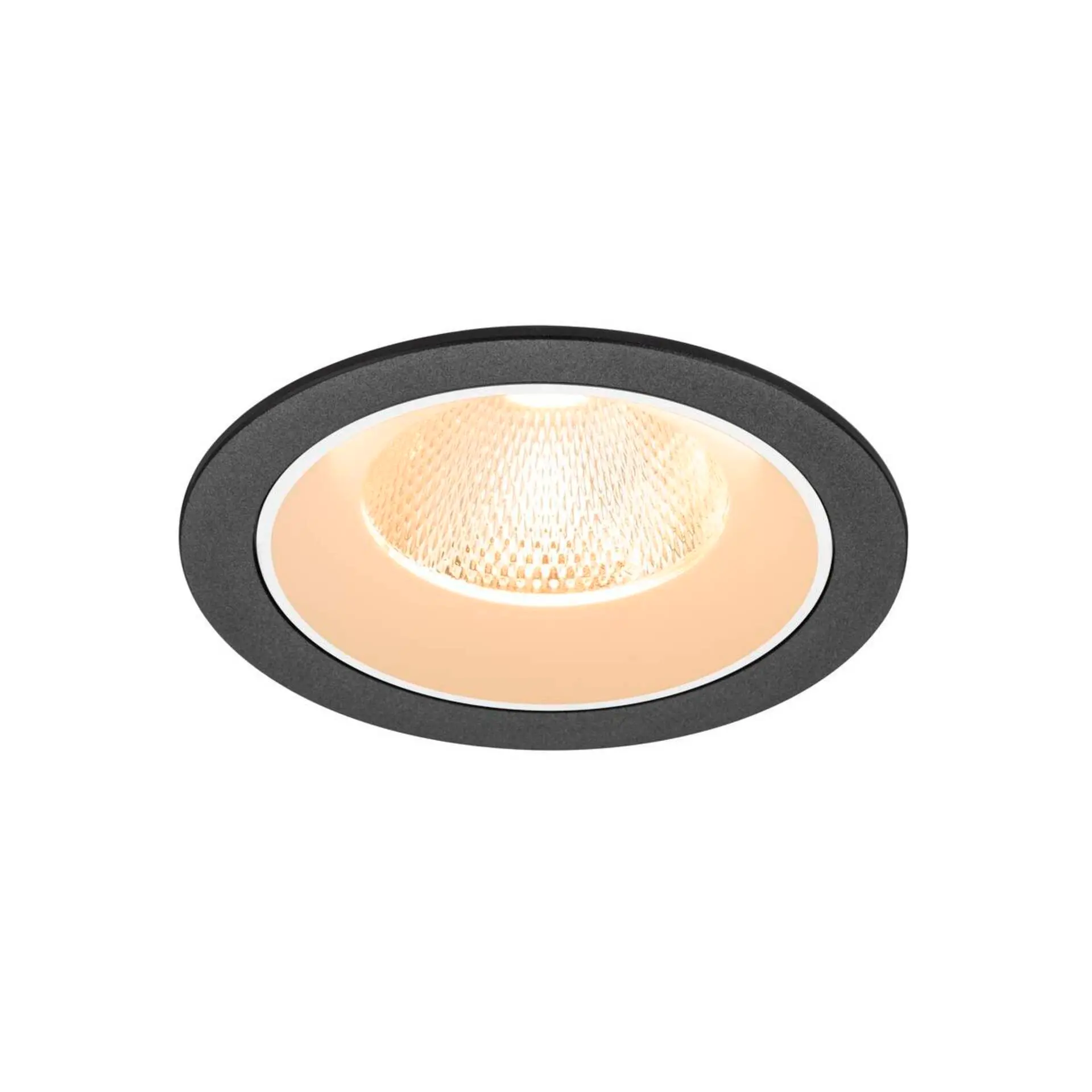LA 1009758 NUMINOS® L Stropní vestavné svítidlo, 2700 K, 20°, IP20, kulaté, černé / bílé - BIG WHITE (SLV)