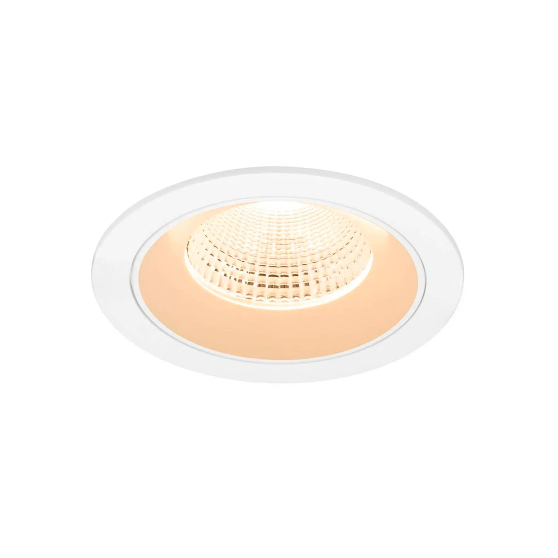 LA 1009772 NUMINOS® L Stropní vestavné svítidlo, 2700 K, 55°, IP20, kulaté, bílé - BIG WHITE (SLV)