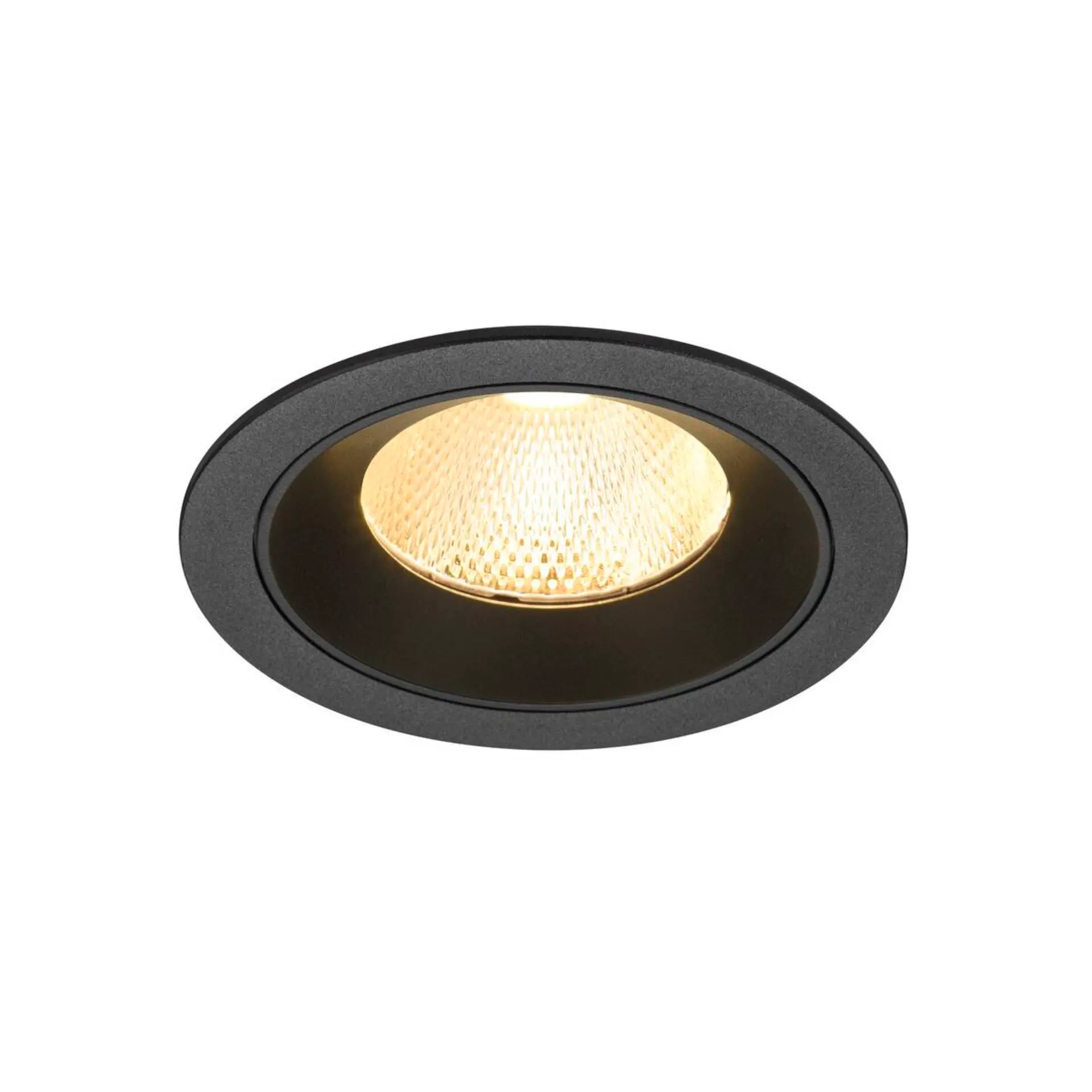 LA 1009774 NUMINOS® L Stropní vestavné svítidlo, 3000 K, 20°, IP20, kulaté, černé - BIG WHITE (SLV)