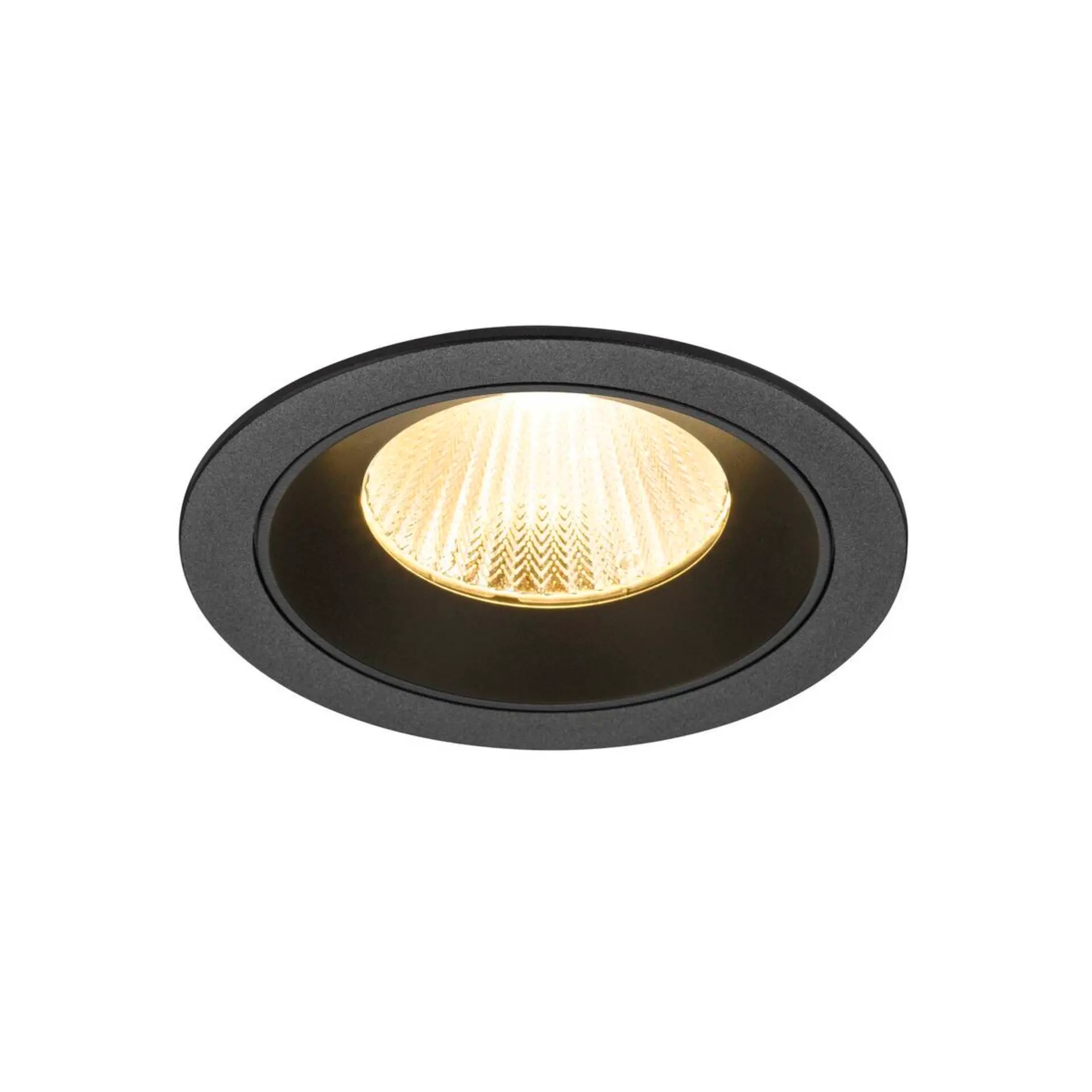 LA 1009777 NUMINOS® L Stropní vestavné svítidlo, 3000 K, 40°, IP20, kulaté, černé - BIG WHITE (SLV)