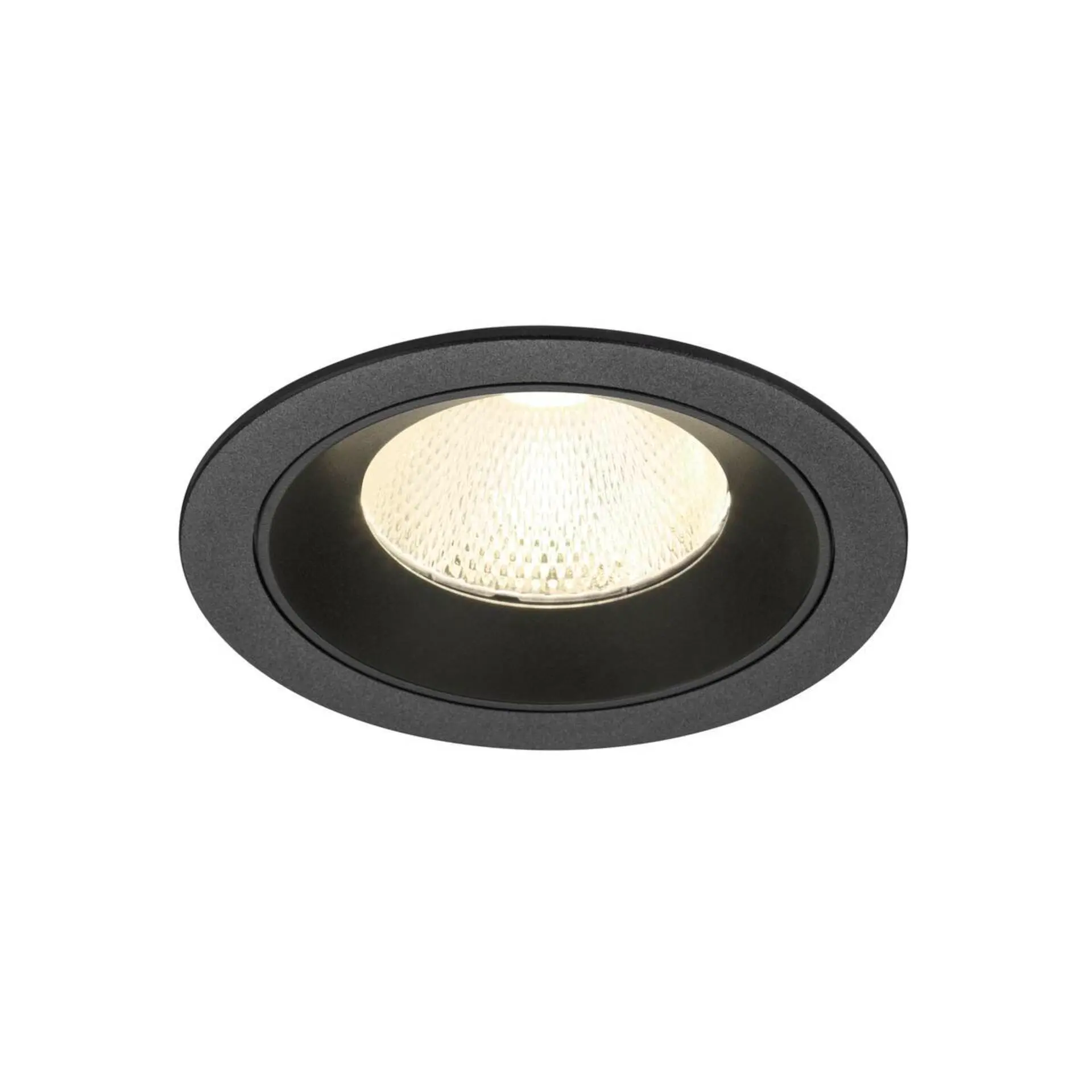 LA 1009792 NUMINOS® L Stropní vestavné svítidlo, 4000 K, 20°, IP20, kulaté, černé - BIG WHITE (SLV)