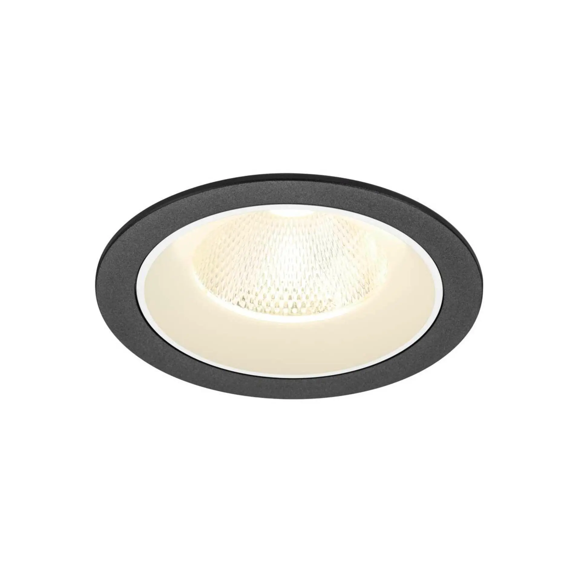 BIG WHITE SLV NUMINOS L Stropní vestavné svítidlo, 4000 K, 20°, IP20, kulaté, černá / bílá 1009793