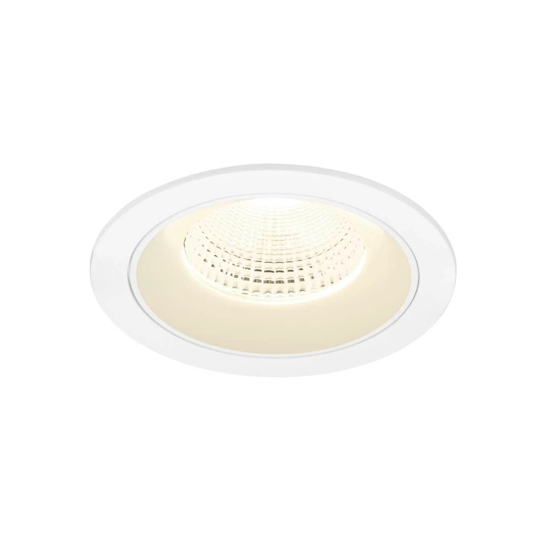 LA 1009808 NUMINOS® L Stropní vestavné svítidlo, 4000 K, 55°, IP20, kulaté, bílé - BIG WHITE (SLV)