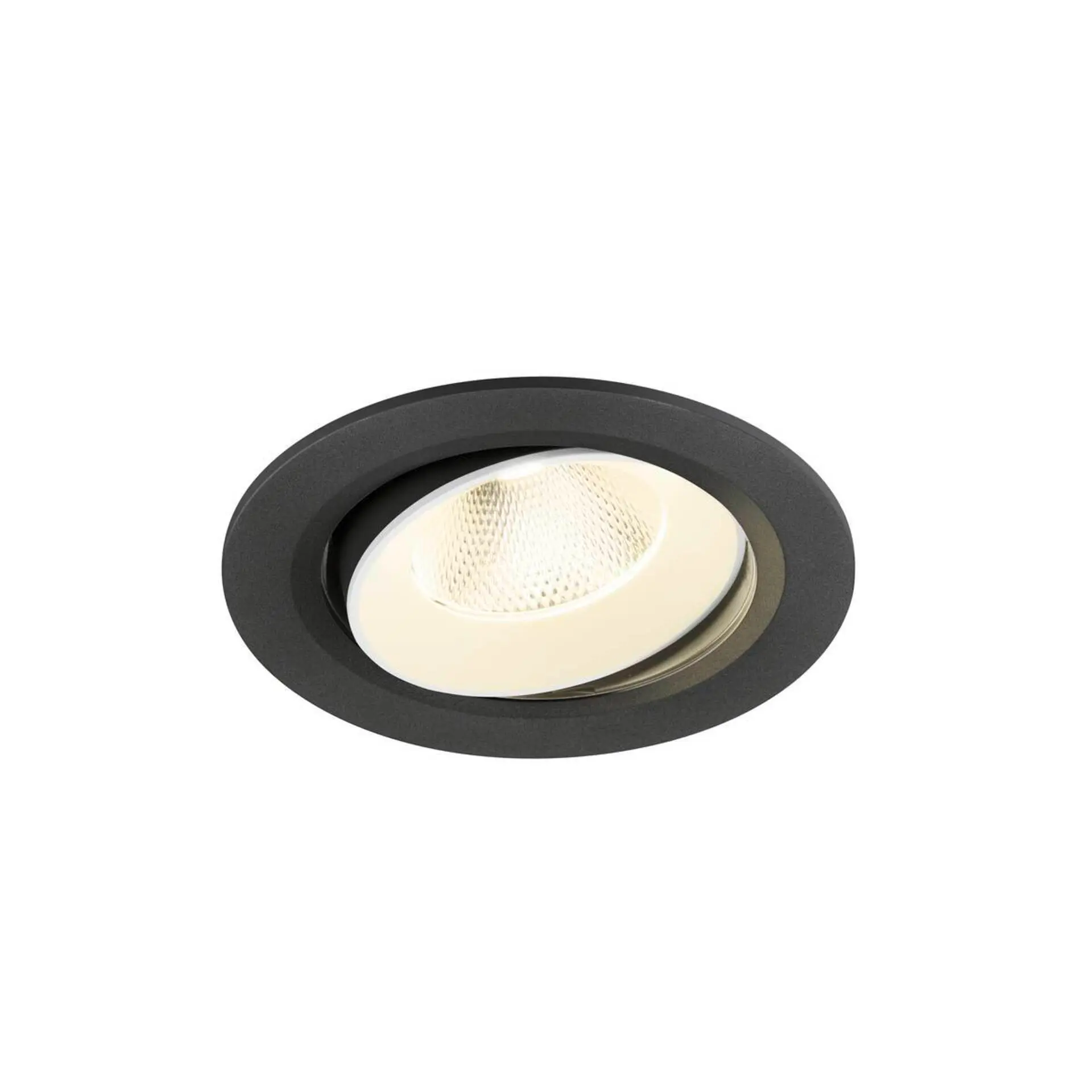 BIG WHITE SLV NUMINOS MOVE L Stropní vestavné svítidlo, 4000 K, 20°, IP20, kulaté, černé / bílé 1009847