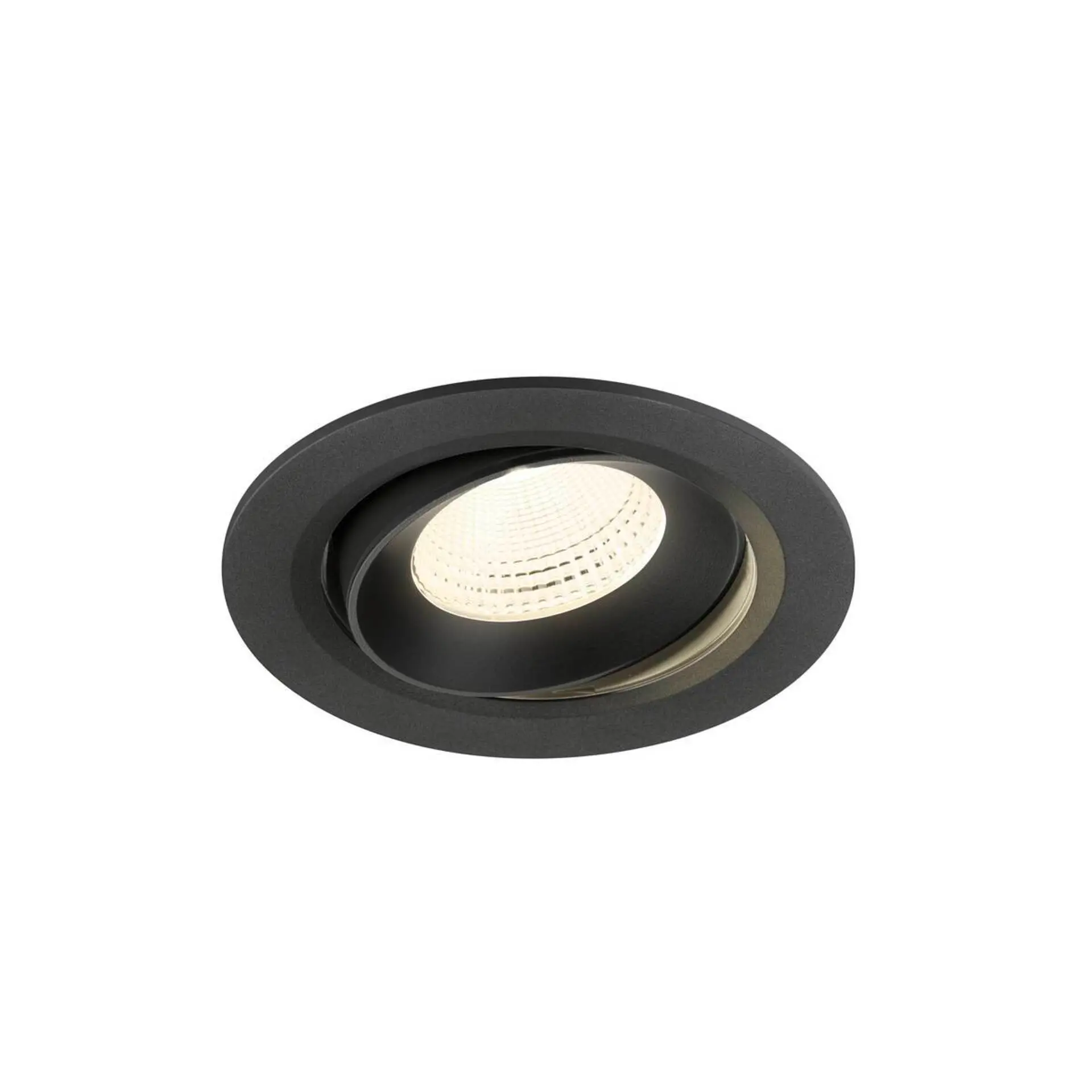 LA 1009852 NUMINOS® MOVE L Stropní vestavné svítidlo, 4000 K, 55°, IP20, kulaté, černé - BIG WHITE (SLV)