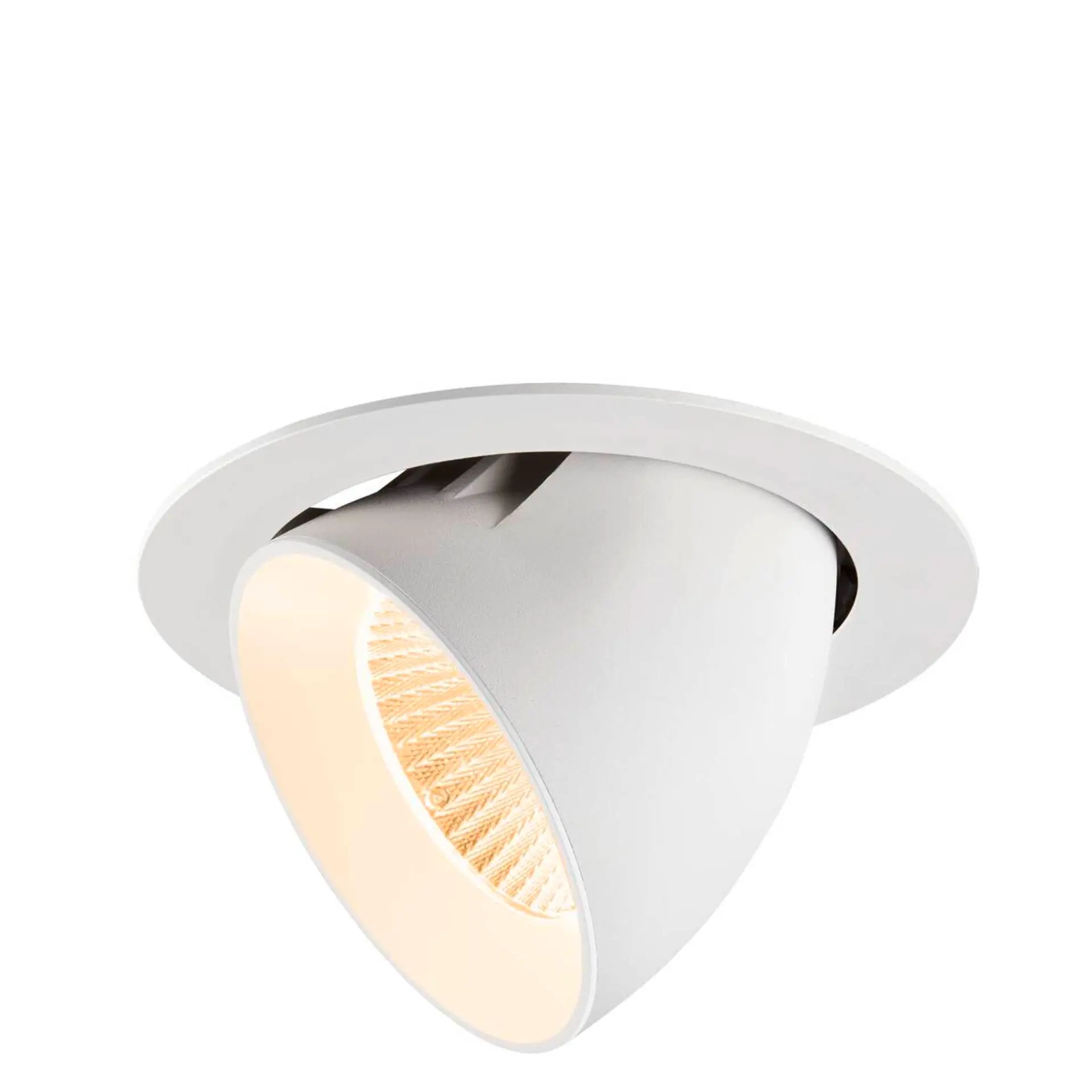 LA 1009874 NUMINOS® GIMBLE XL Stropní vestavné svítidlo, 2700 K, 20°, bílá - BIG WHITE (SLV)