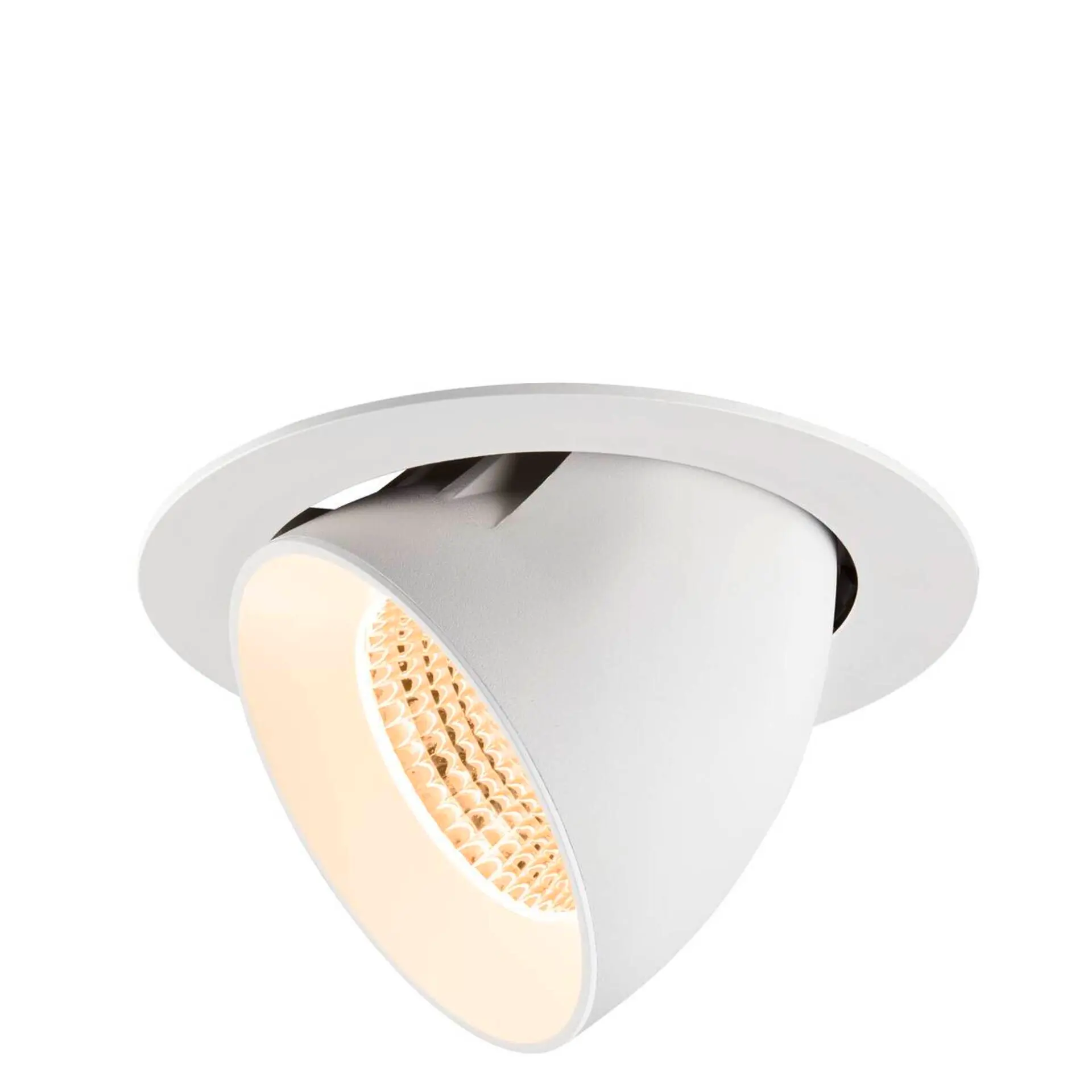 BIG WHITE SLV NUMINOS GIMBLE XL Stropní vestavné světlo, 2700 K, 55°, bílé 1009880