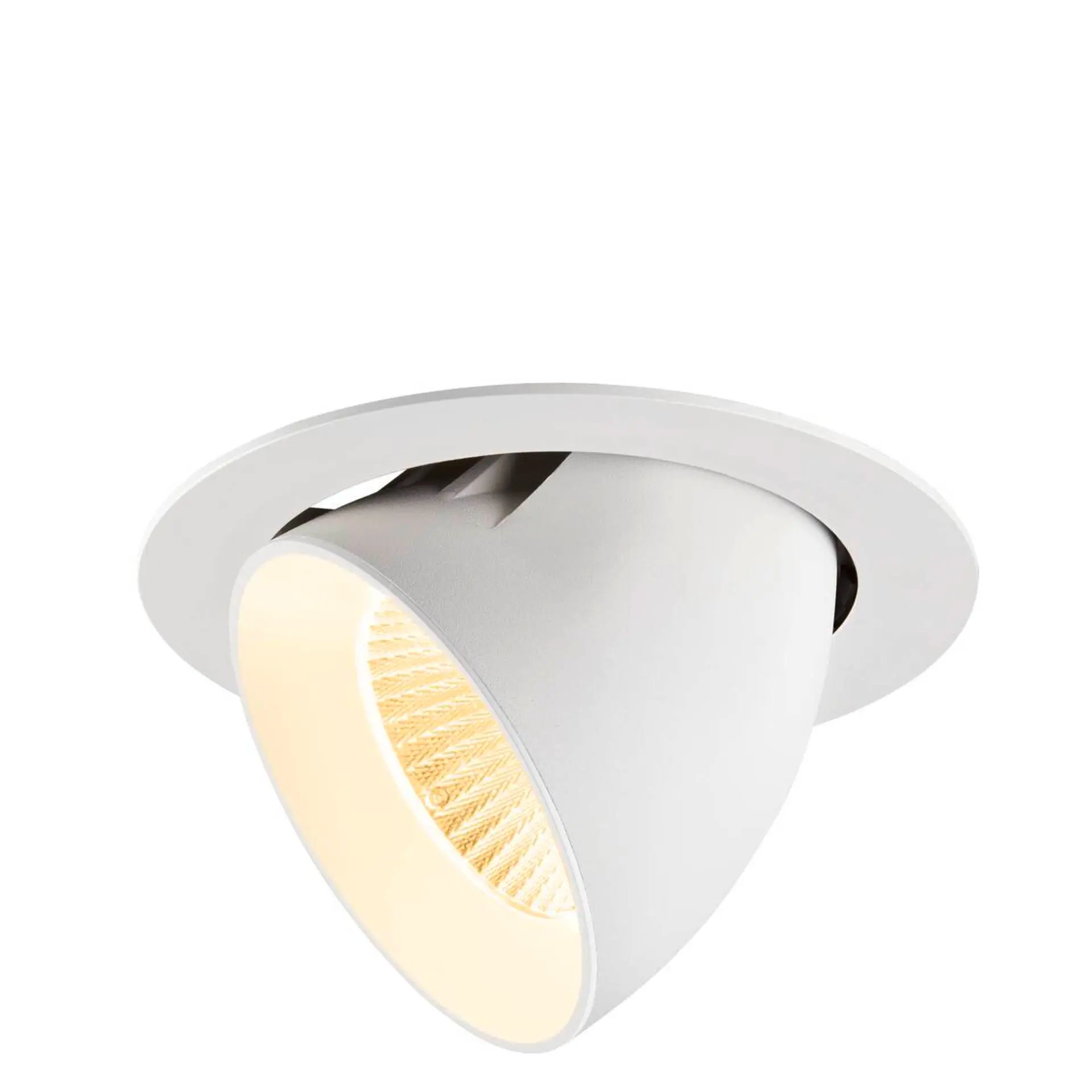 LA 1009895 NUMINOS® GIMBLE XL Stropní vestavné svítidlo, 3000 K, 40°, bílá - BIG WHITE (SLV)