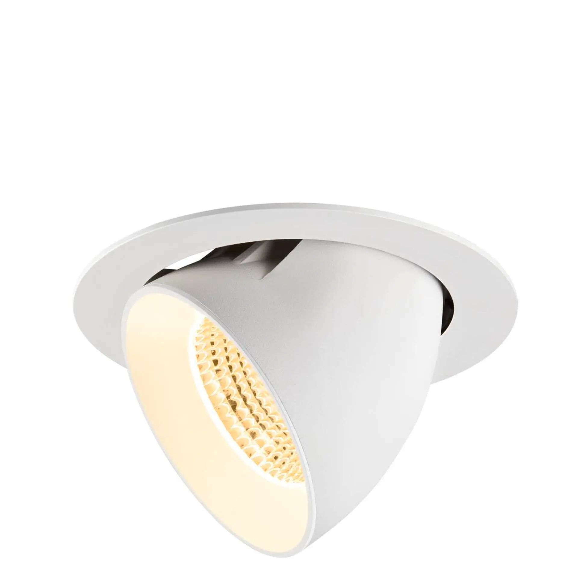 LA 1009898 NUMINOS® GIMBLE XL Stropní vestavné svítidlo, 3000 K, 55°, bílá - BIG WHITE (SLV)