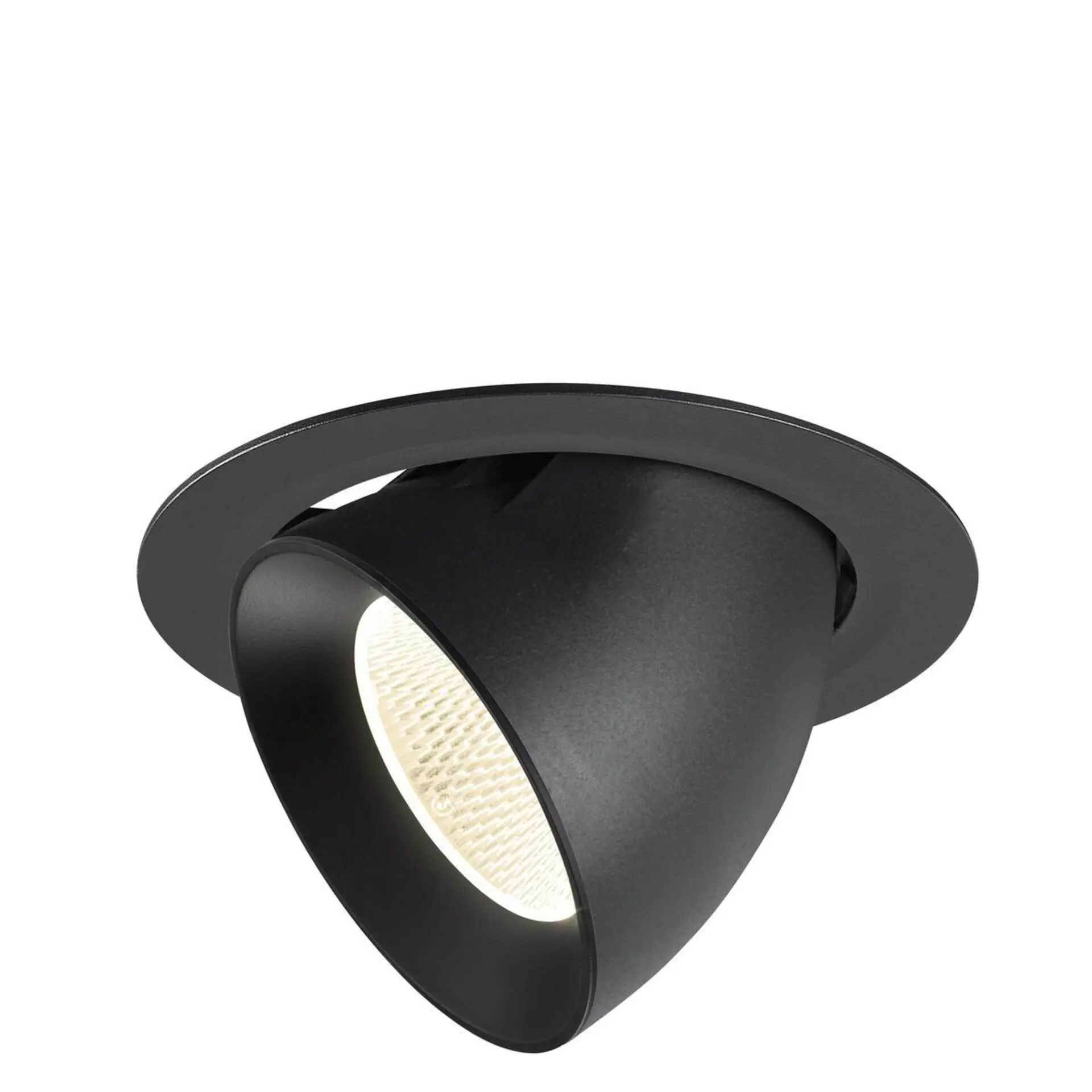 LA 1009900 NUMINOS® GIMBLE XL Stropní vestavné svítidlo, 4000 K, 20°, černá - BIG WHITE (SLV)