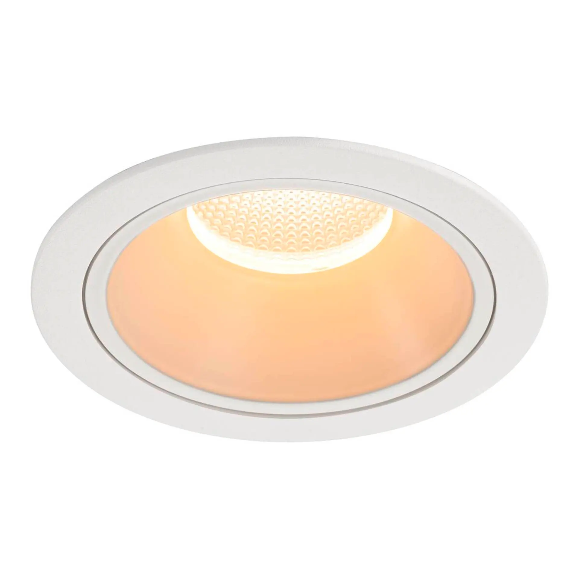 LA 1009928 NUMINOS® XL Stropní vestavné svítidlo, 2700 K, 20°, IP20, kulaté, bílé - BIG WHITE (SLV)