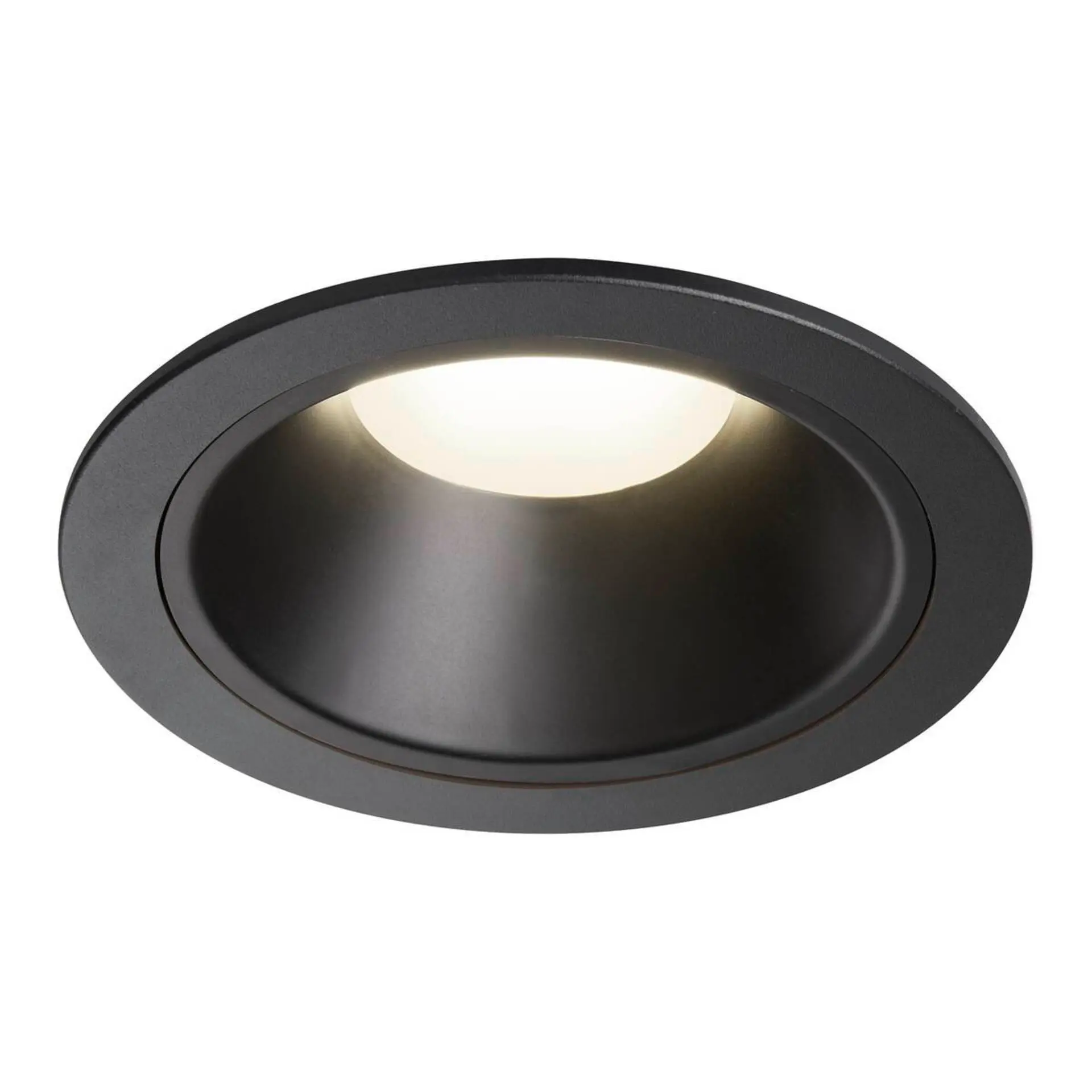 LA 1009954 NUMINOS® XL Stropní vestavné svítidlo, 4000 K, 20°, IP20, kulaté, černé - BIG WHITE (SLV)