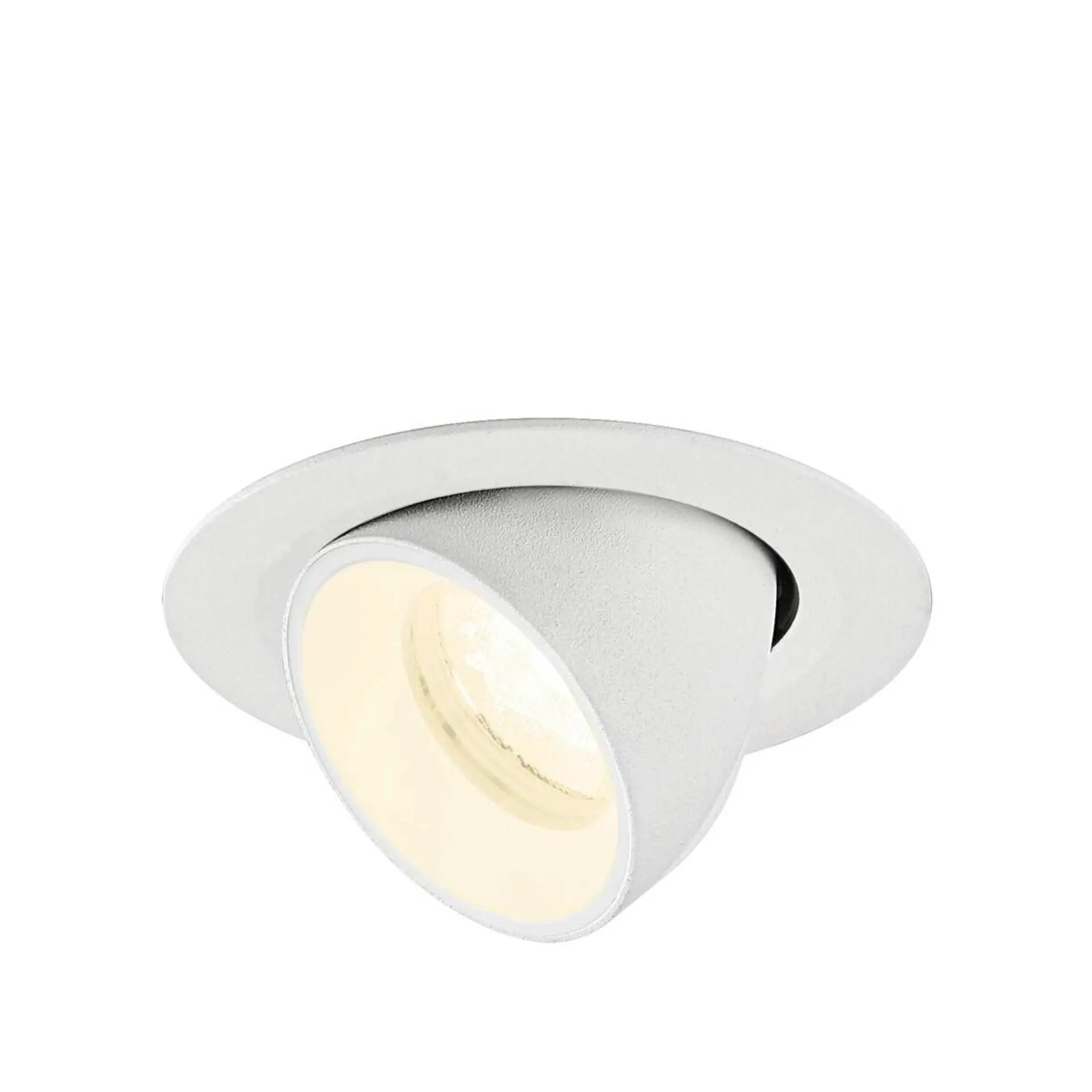 LA 1010075 NUMINOS® GIMBLE XS Stropní vestavné svítidlo, 4000 K, 40°, IP20, kulaté, bílé - BIG WHITE (SLV)