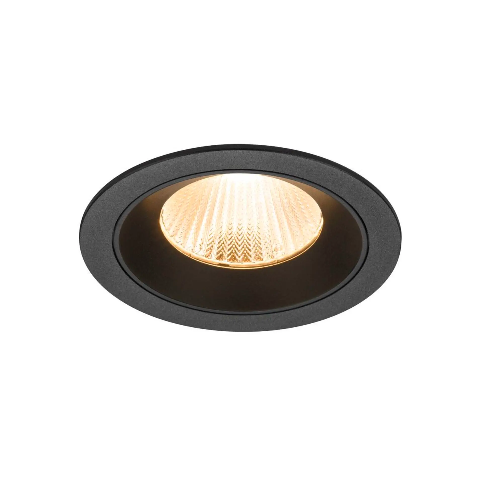 LA 1010160 NUMINOS® L Stropní vestavné svítidlo, 2700 K, 40°, IP20, kulaté, černé - BIG WHITE (SLV)