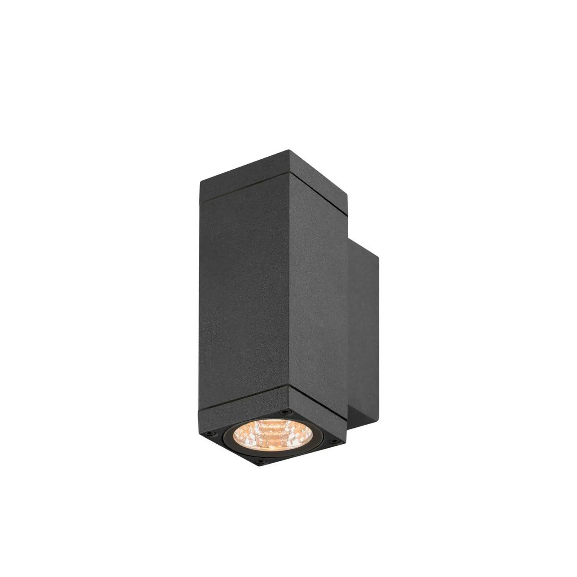 LA 1010179 THEO PRO S nástěnné svítidlo pro povrchovou montáž, nahoru/dolů, DALI, P1, obdélníkové, 2700 K, 6 W, 24°, antracitové - BIG WHITE (SLV)