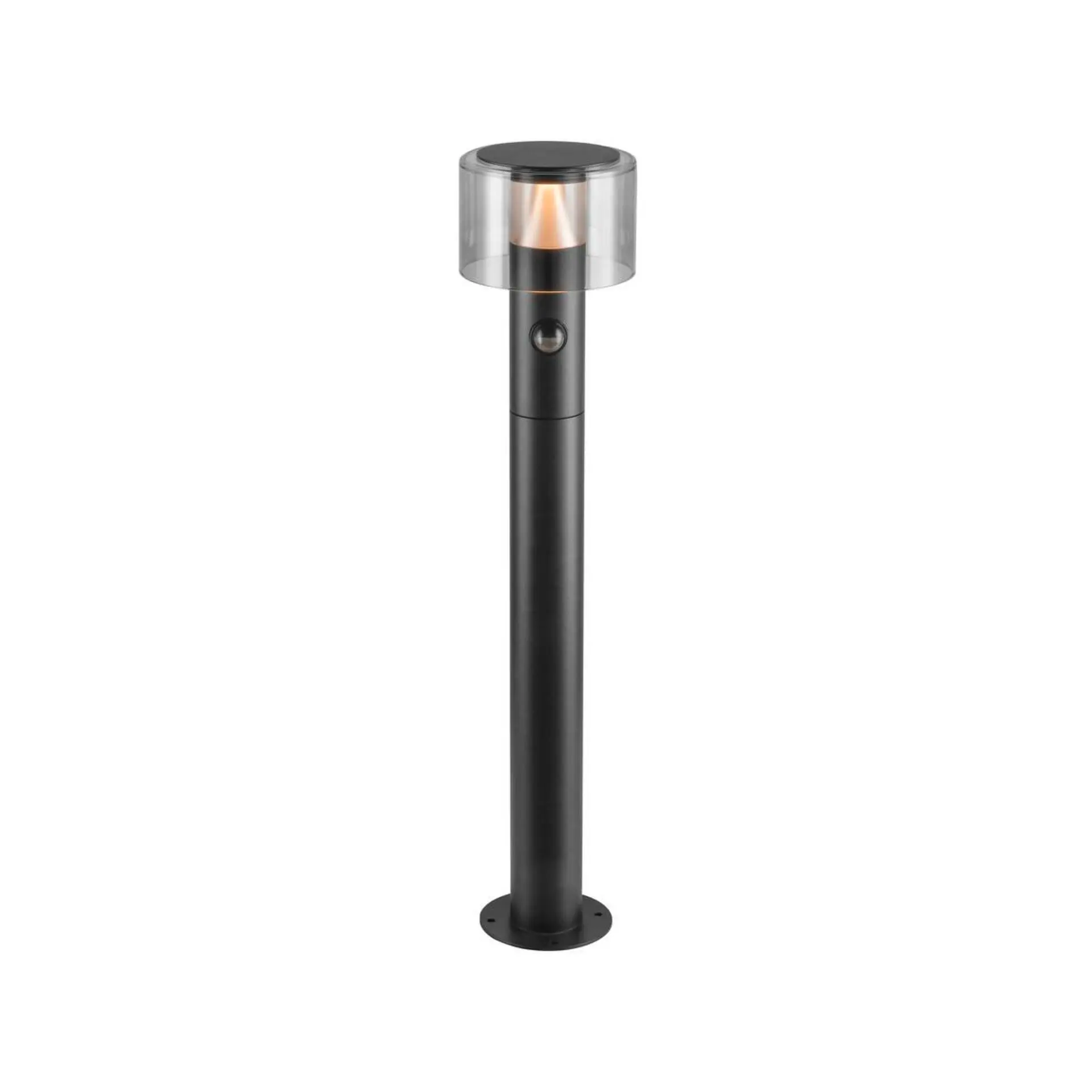 BIG WHITE SLV TAHA II 70 volně stojící svítidlo, SENSOR, 2200/2700 K, IP54, válcové, černé 1010200