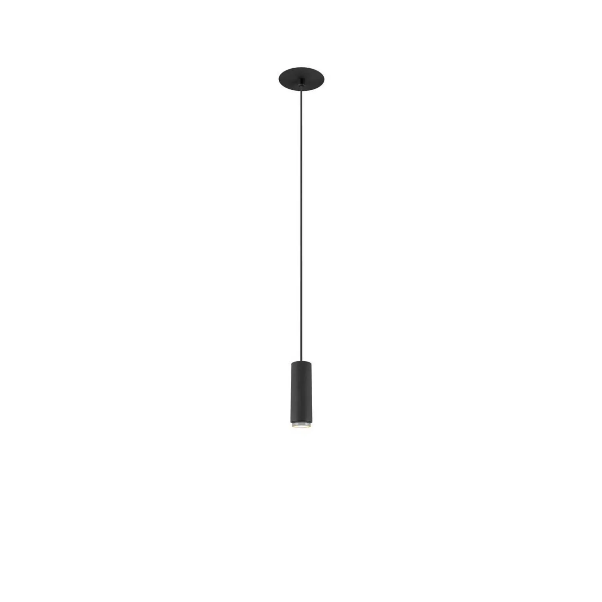 BIG WHITE SLV LALU závěsné svítidlo, patice LED, Mix&Match, stříška pro zapuštěnou montáž, délka závěsu 200 cm, 2700/3000 K, 40°, PHASE, černá 1010286