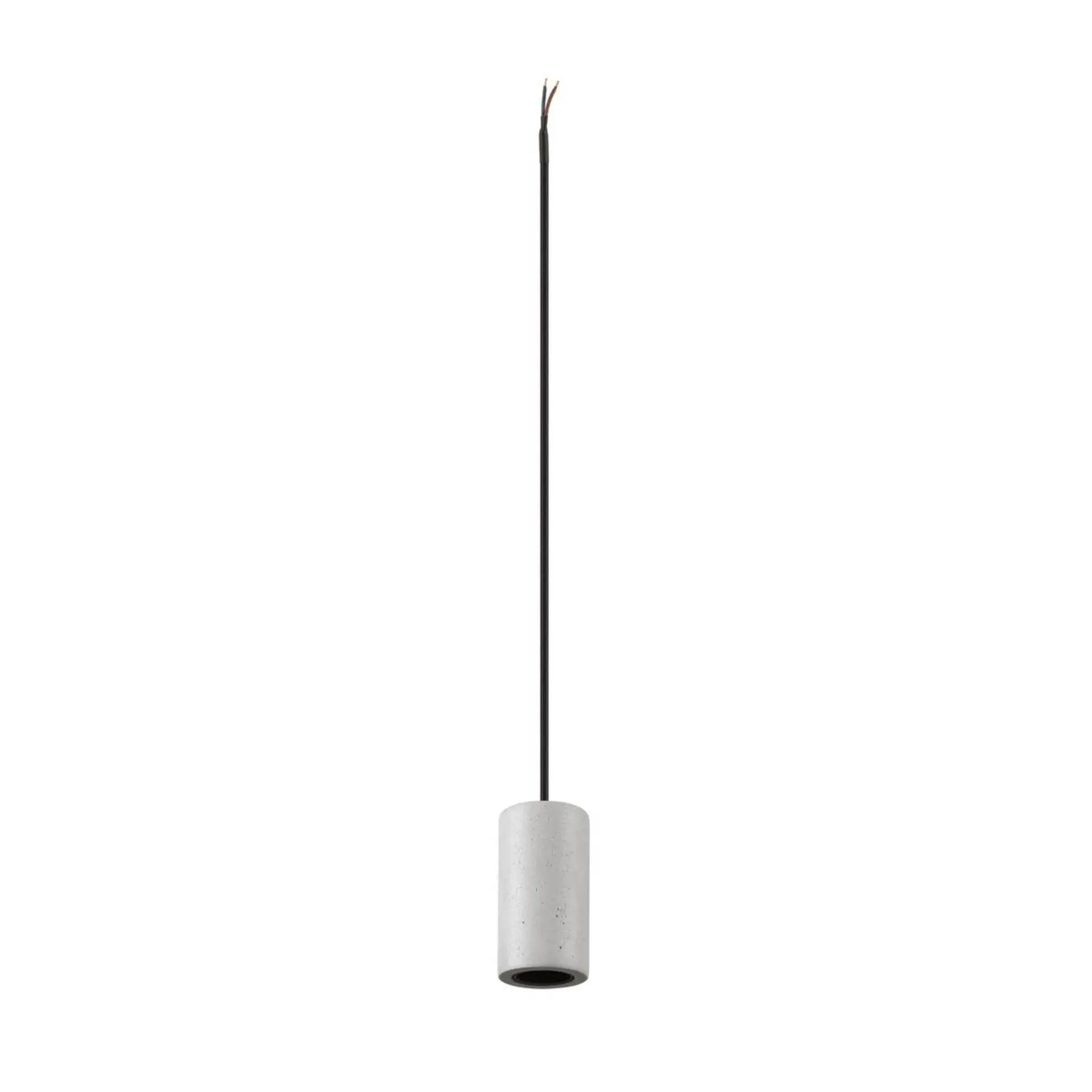 BIG WHITE SLV FITU PD E27, kámen, závěsné svítidlo, délka závěsu 500 cm, otevřená koncovka kabelu, 1 x max. 15 W, šedá 1010419