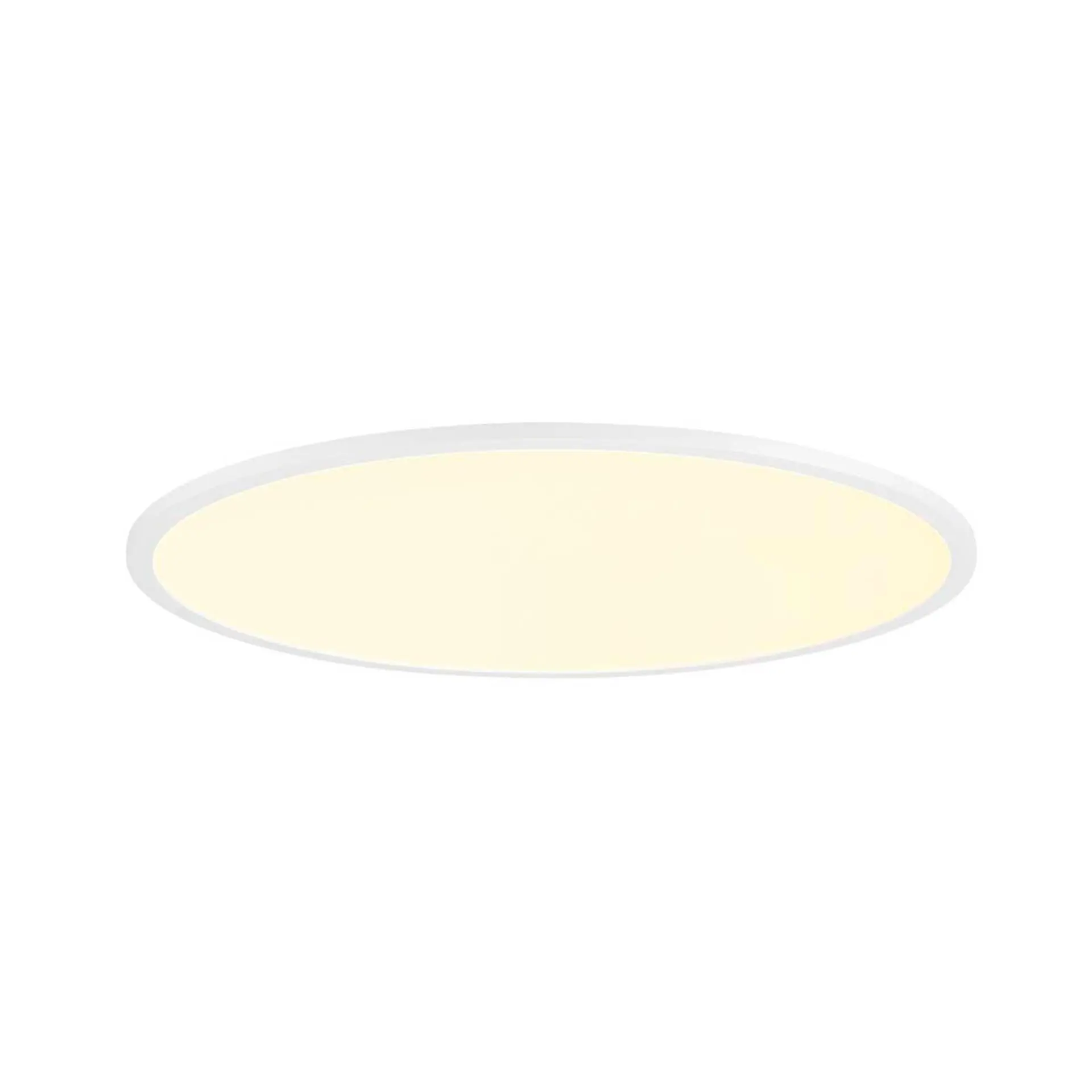 BIG WHITE SLV PANEL 60 Povrchové stropní svítidlo, kulaté, PHASE, 3000/4000K, 29 W, 90°, bílá 1010422
