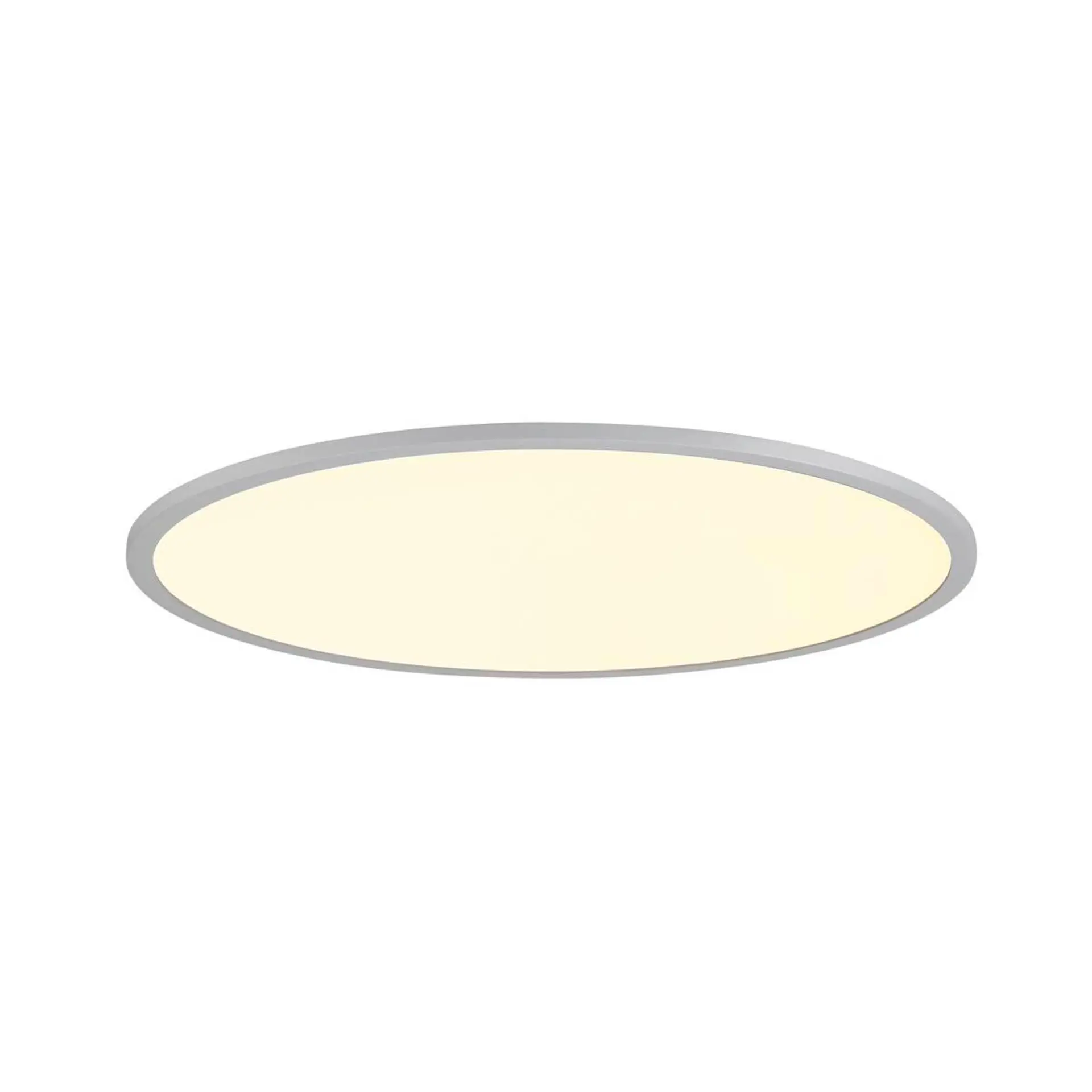 BIG WHITE SLV PANEL 60 Povrchové stropní svítidlo, kulaté, PHASE, 3000/4000K, 29 W, 90°, šedé 1010423