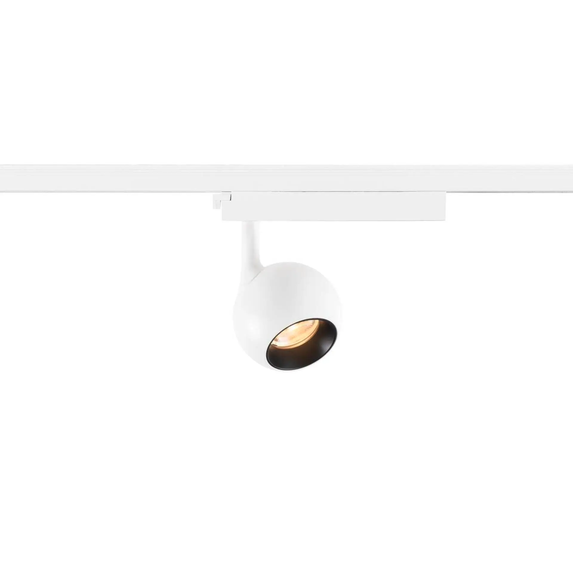 BIG WHITE SLV LIGHT EYE 2.0 1~ Spot, PHASE, kulatý, 2700K, 11 W, 30°, bílý / černý 1010449