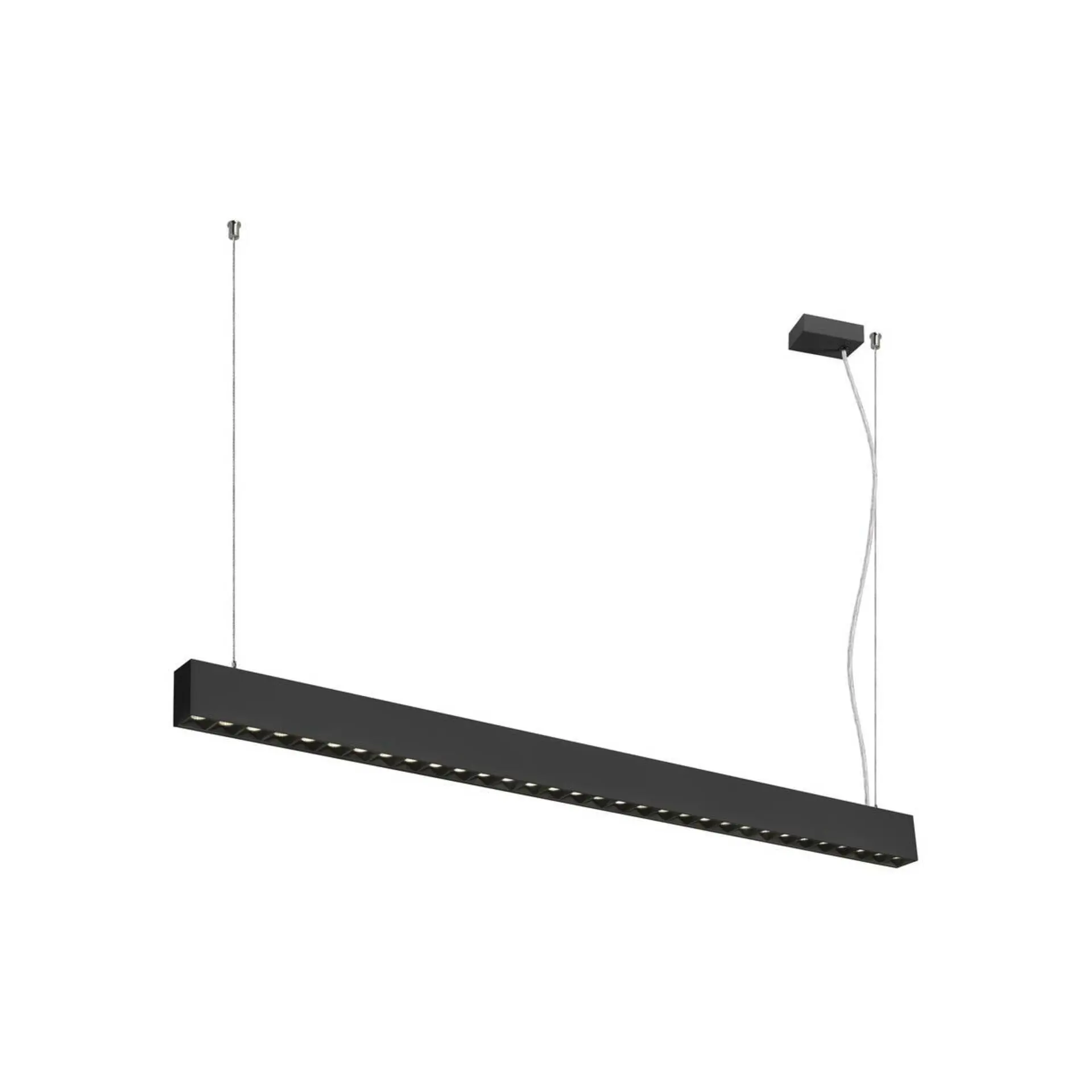 LA 1010512 GLENOS® PRO závěsné svítidlo, 1, 2 m, DALI, UGR16, délka závěsu 210 cm, 4000K, 75°, černá - BIG WHITE (SLV)
