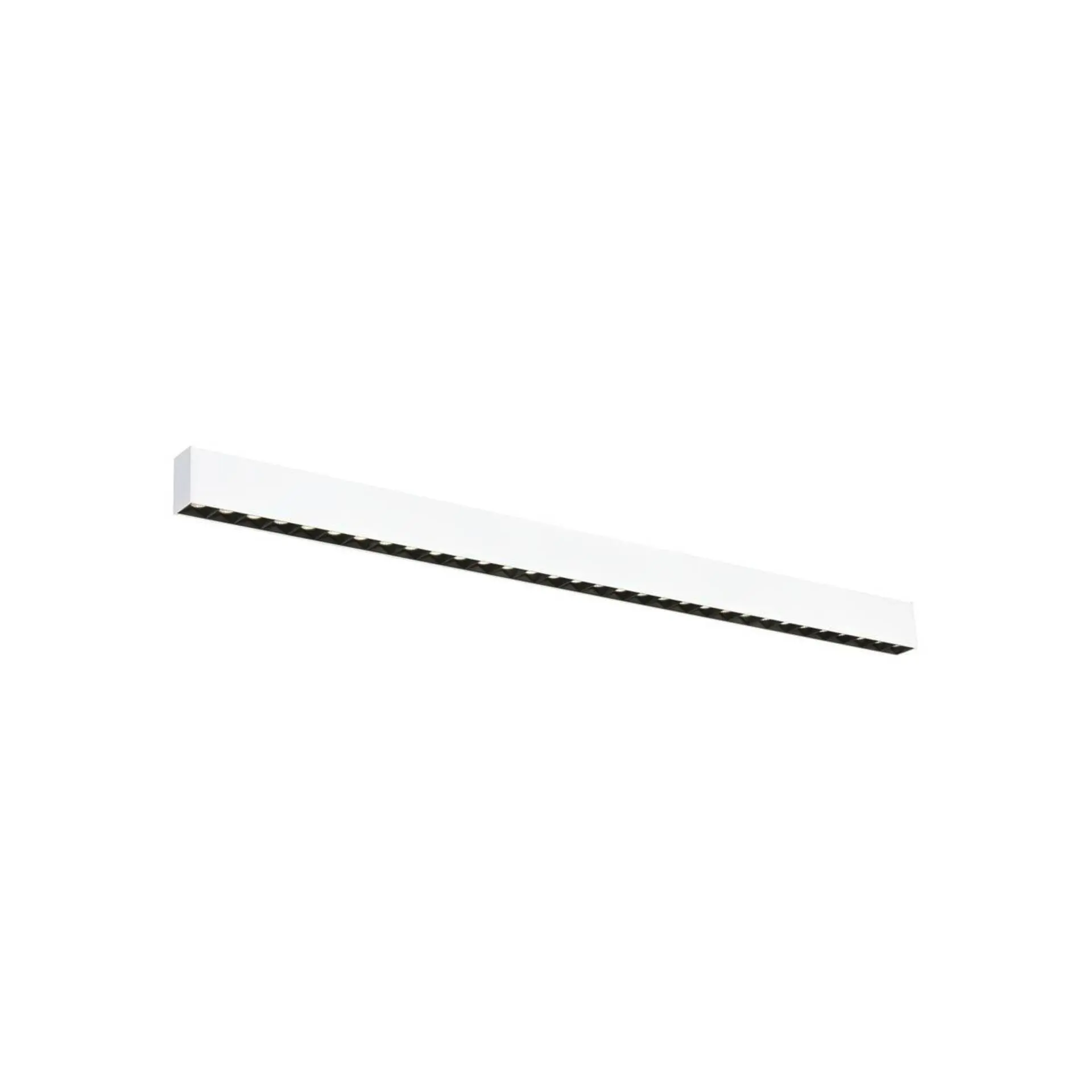 BIG WHITE SLV GLENOS PRO Povrchové stropní svítidlo, 1,2 m, DALI, UGR19, 4000K, 30 W, 75°, bílé / černé 1010519