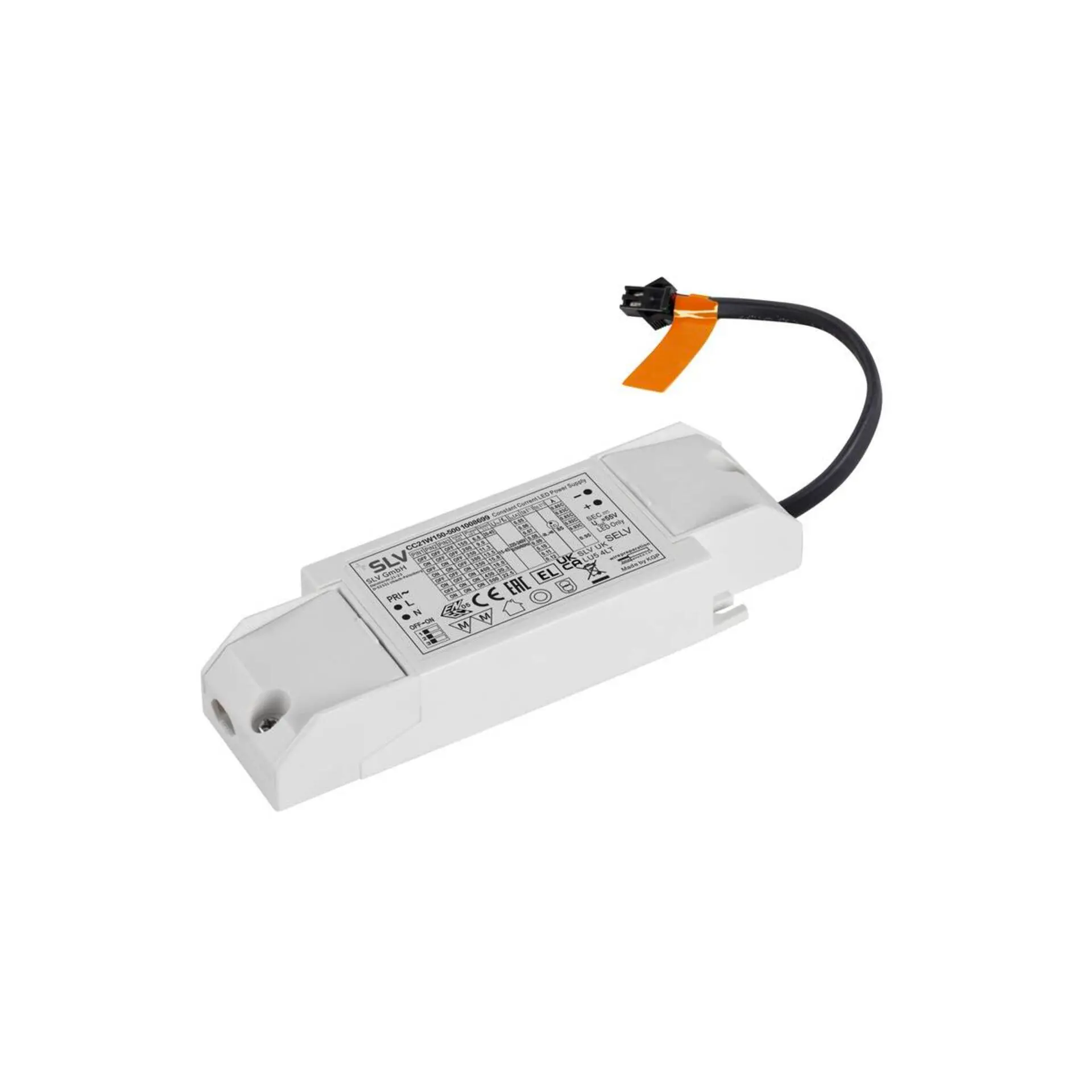 BIG WHITE SLV LED Driver 21 W, 200 mA 1010695