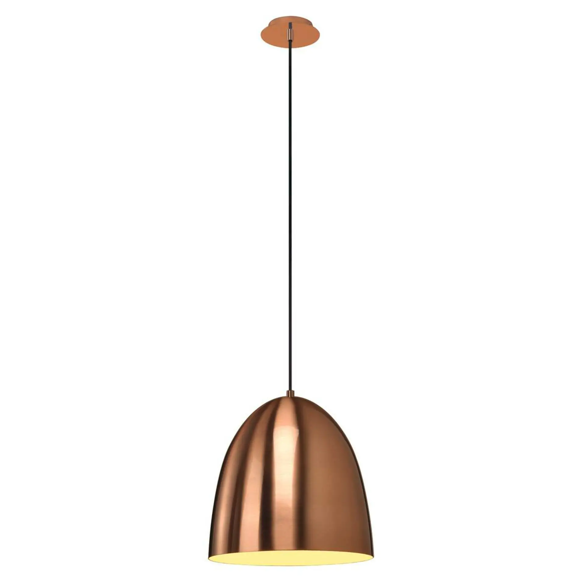 LA 133019 PARA CONE 30 závěsná česaná měď 230V E27 60W - BIG WHITE (SLV)
