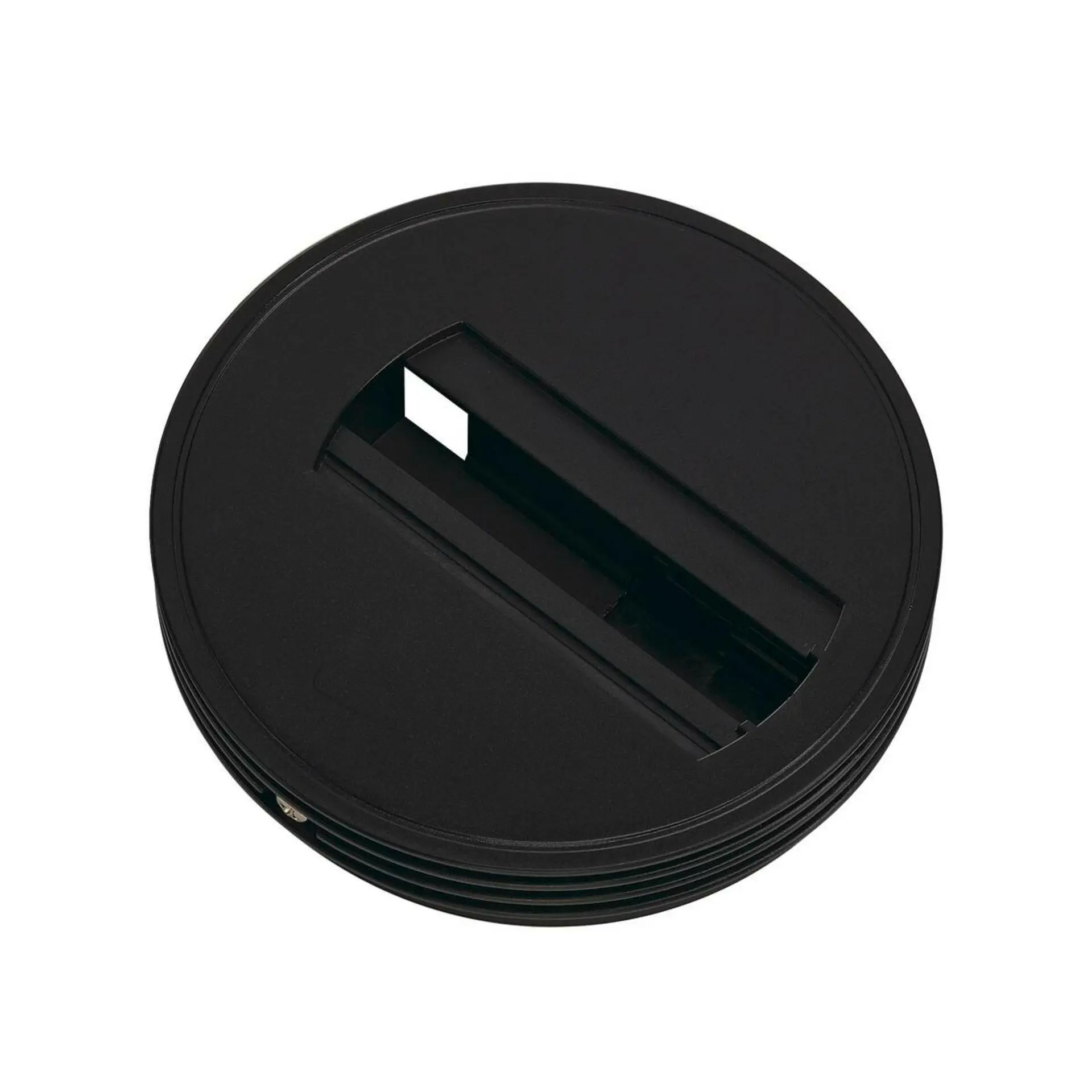 LA 143380 Adapter základna pro jednookr. lištu černá 230V - BIG WHITE (SLV)