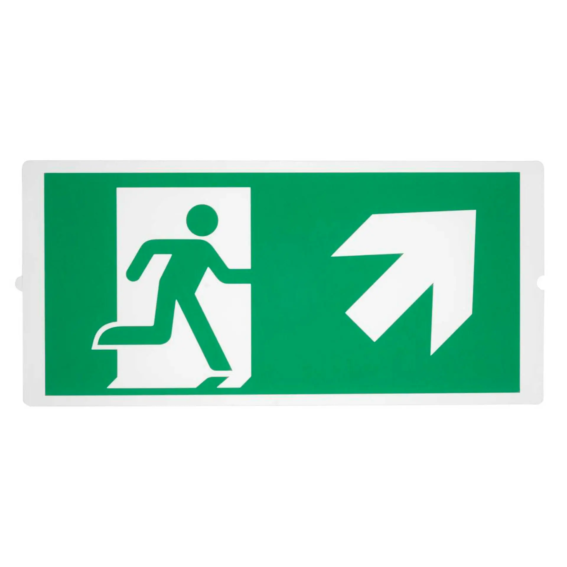 LA 240010 P-LIGHT Emergency , stair signs for areal light, zelená - BIG WHITE (SLV)