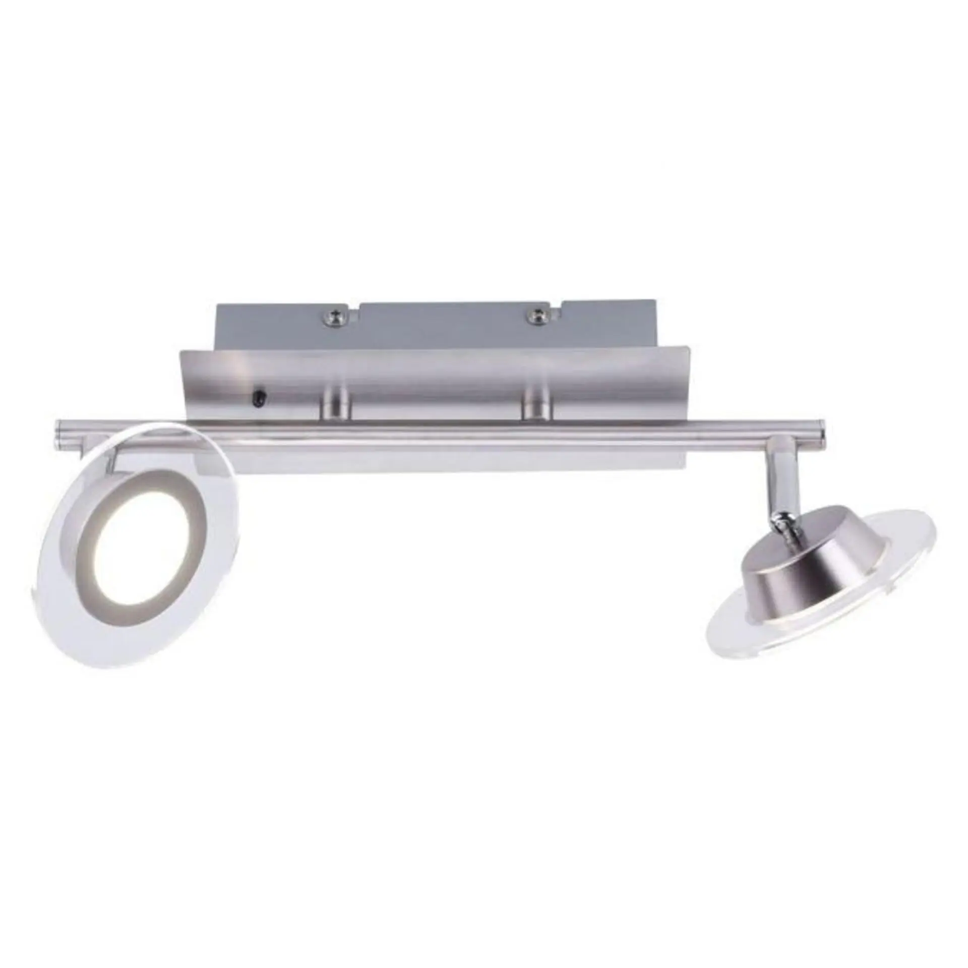 LEUCHTEN DIREKT is JUST LIGHT LED stropní bodové svítidlo, 2-ramenné, ocel, moderní RGB+3000-5000K LD 12092-55