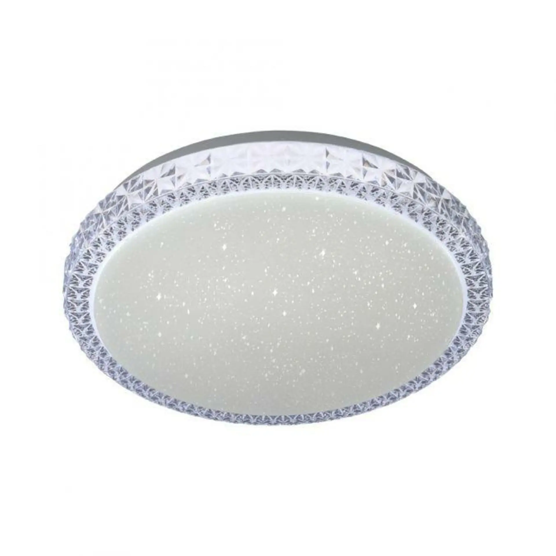 JUST LIGHT LEUCHTEN DIRECT LED stropní svítidlo, pr.30cm, CCT měnitelná barva světla, transparentní 2700-5000K LD 14370-00