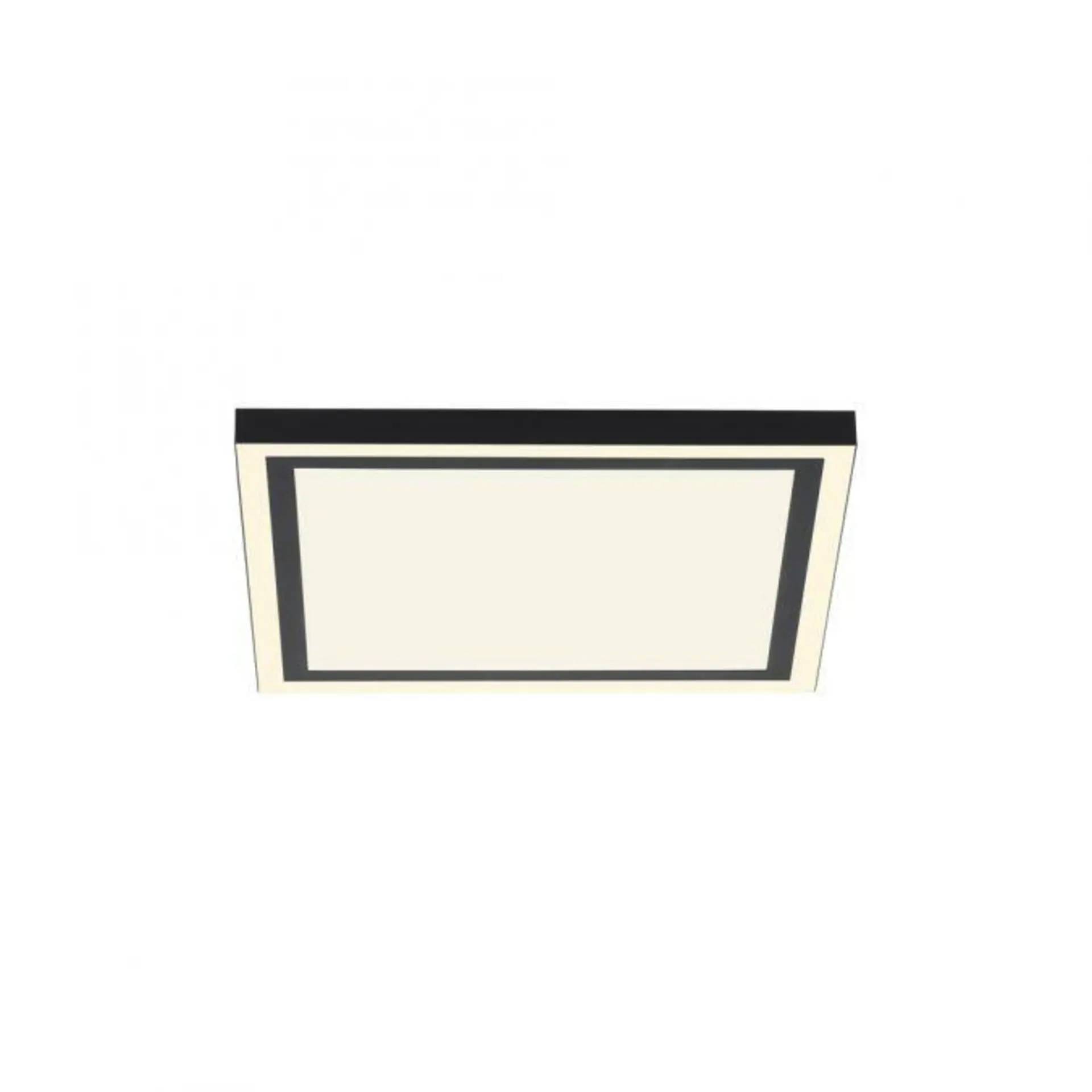 JUST LIGHT LED stropní svítidlo 30x30cm, černá, dálkové ovládání, stmívatelné, CCT ovládané přes aplikaci Tuya 2700-5000K