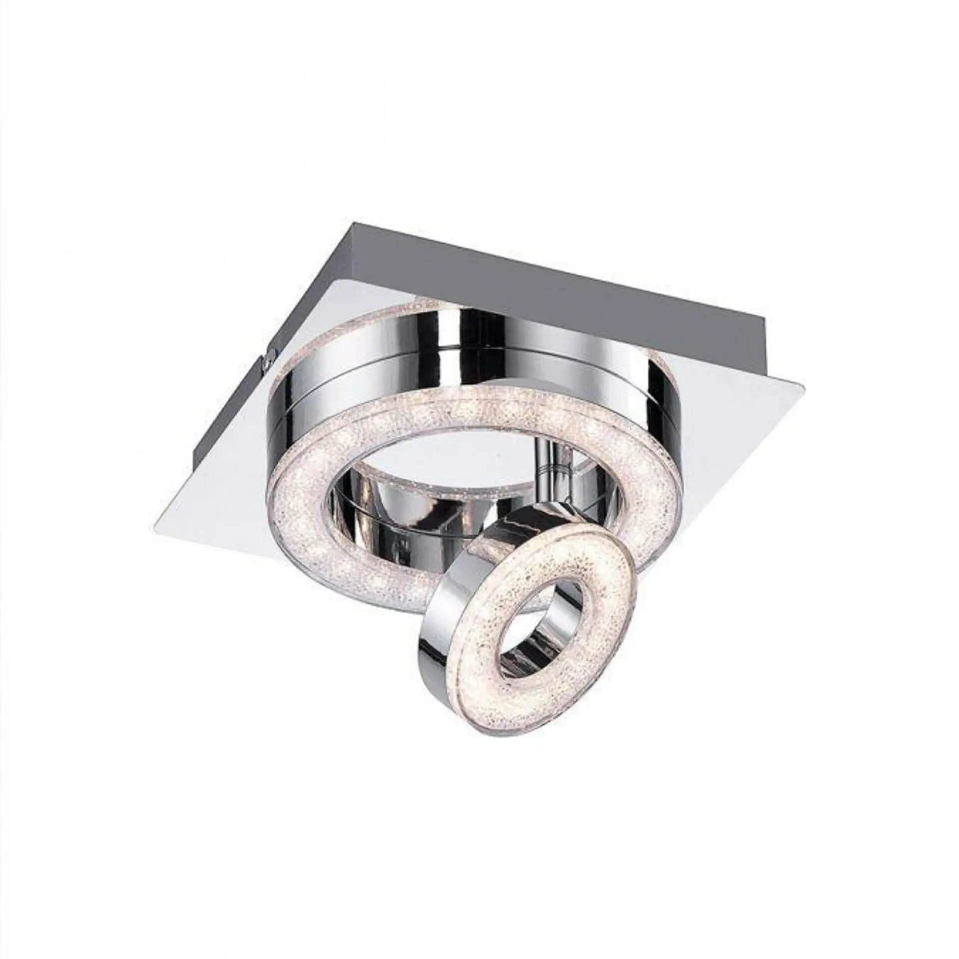 LD 14520-17 TIM LED stropní svítidlo, chrom, moderní otočné 3000K - LEUCHTEN DIREKT / JUST LIGHT