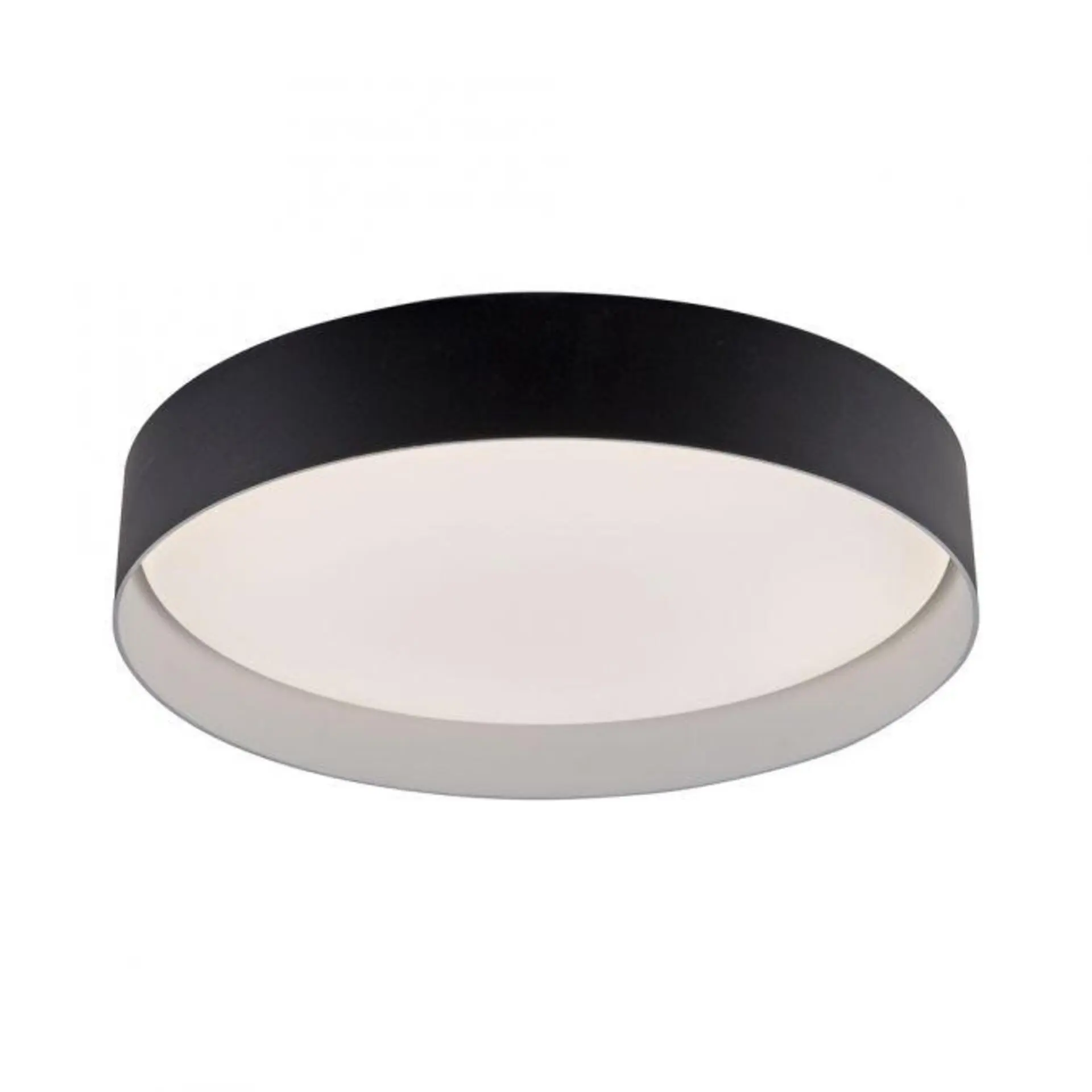 PAUL NEUHAUS JUST LIGHT Kolekce Schöner Wohnen LED stropní svítidlo TAVOLI, černé, kruhové 39cm, stmívatelné , dálkový ovladač 2700-6500K