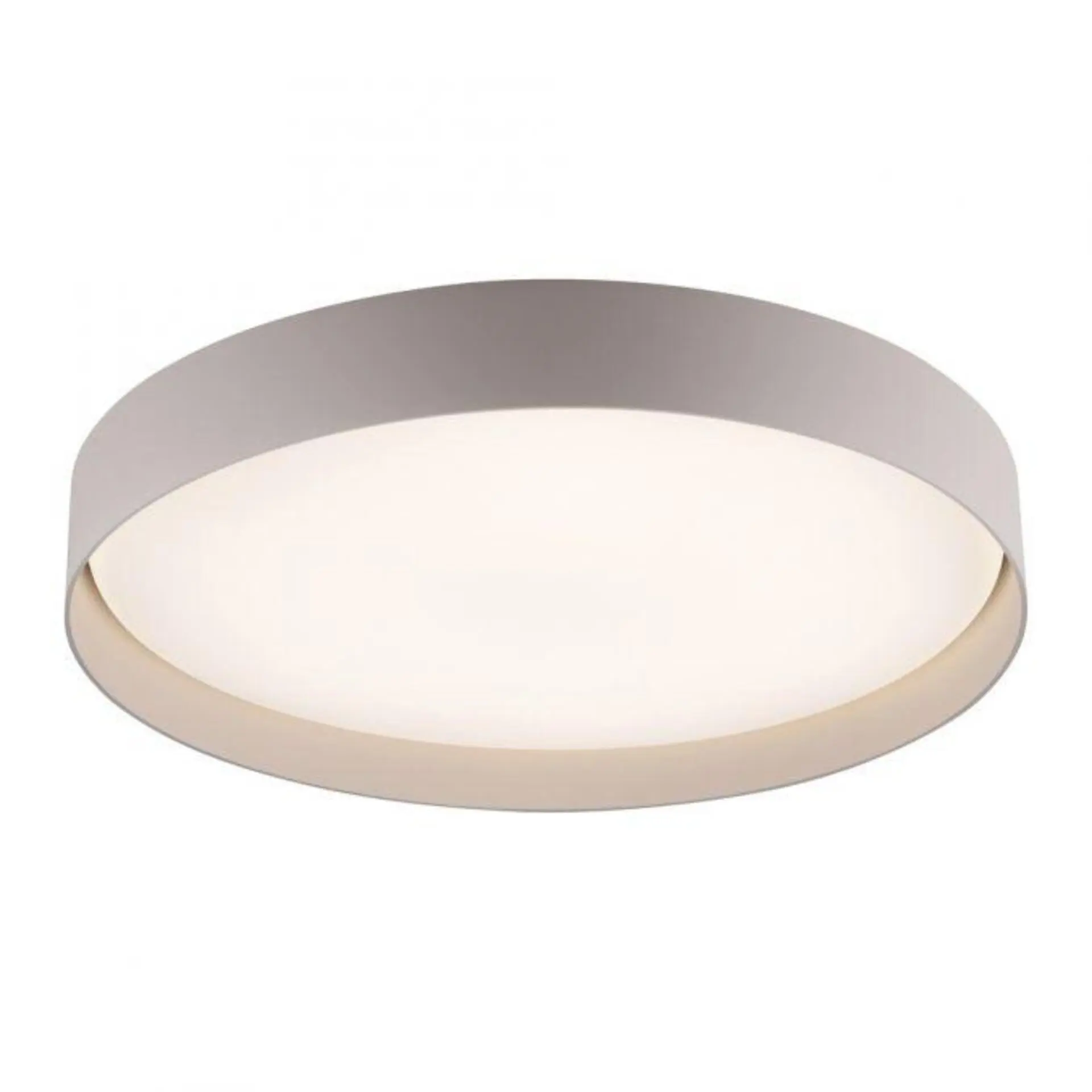 LD 14595-39 Kolekce Schöner Wohnen LED stropní svítidlo TAVOLI, písková barva, kruhové průměr 49cm, CCT, dálkový ovladač, 2700-6500K - JUST LIGHT