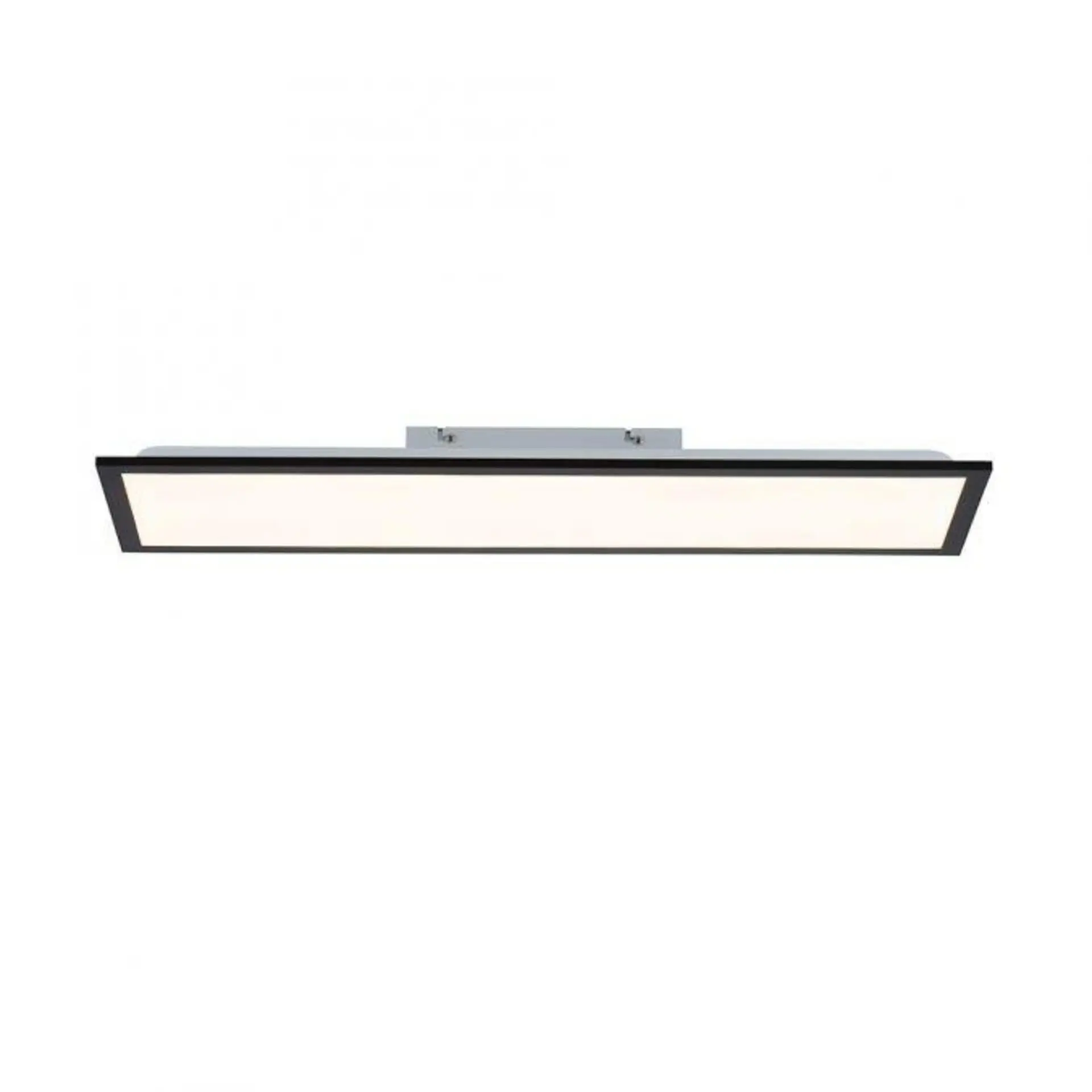 LD 14741-18 FLAT LED panel svítidlo, stropní svítidlo, ploché, černá, hranaté, ploché 3000K - LEUCHTEN DIREKT / JUST LIGHT