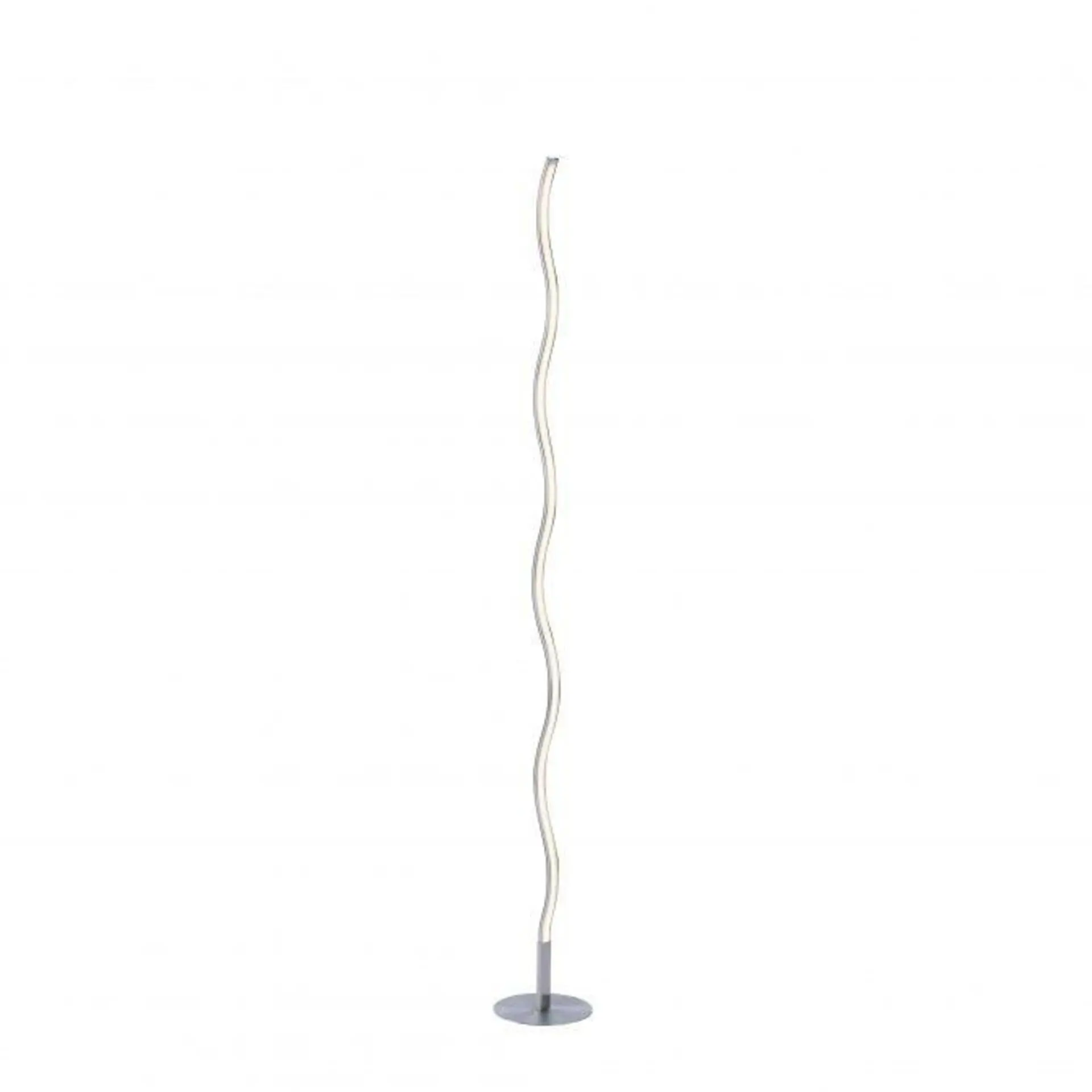 LD 15168-55 WAVE LED stojací svítidlo, ocel, design vlny 3000K - LEUCHTEN DIREKT / JUST LIGHT