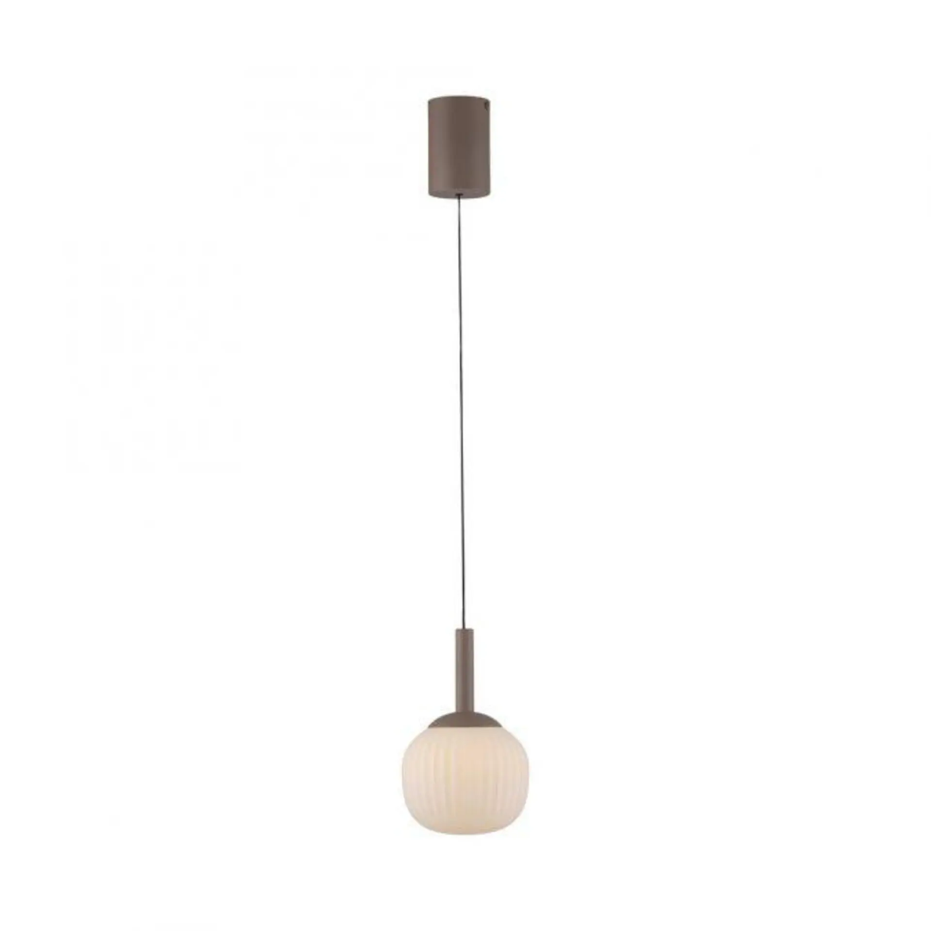 LD 15176-39 LED závěsné svítidlo NAMI, písková barva, Comfort-Lift, paměťová funkce, opálové sklo, SimplyDim, 3000K - JUST LIGHT
