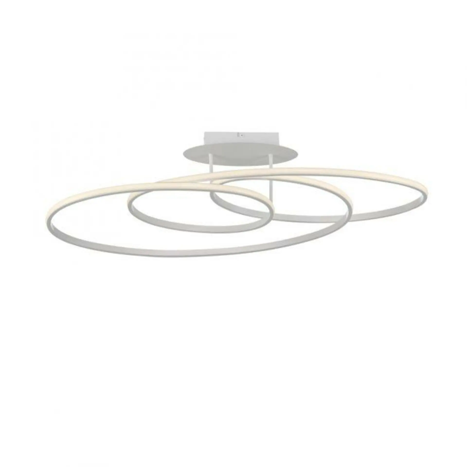 LD 15321-16 LUMACA LED stropní svítidlo bílé moderní světelný kruh do interiéru 3000K - JUST LIGHT