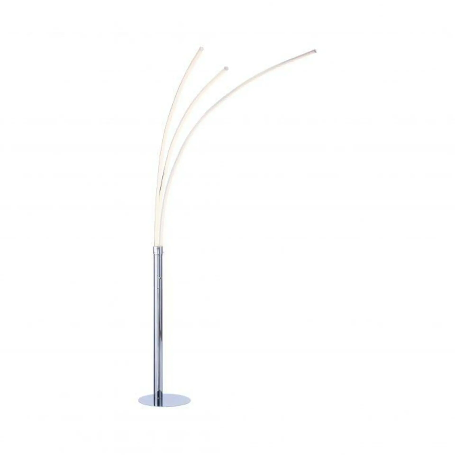 LD 15383-55 Stojací svítidlo MAJA LED, moderní chrom, 3-ramenné 3000K - LEUCHTEN DIREKT / JUST LIGHT